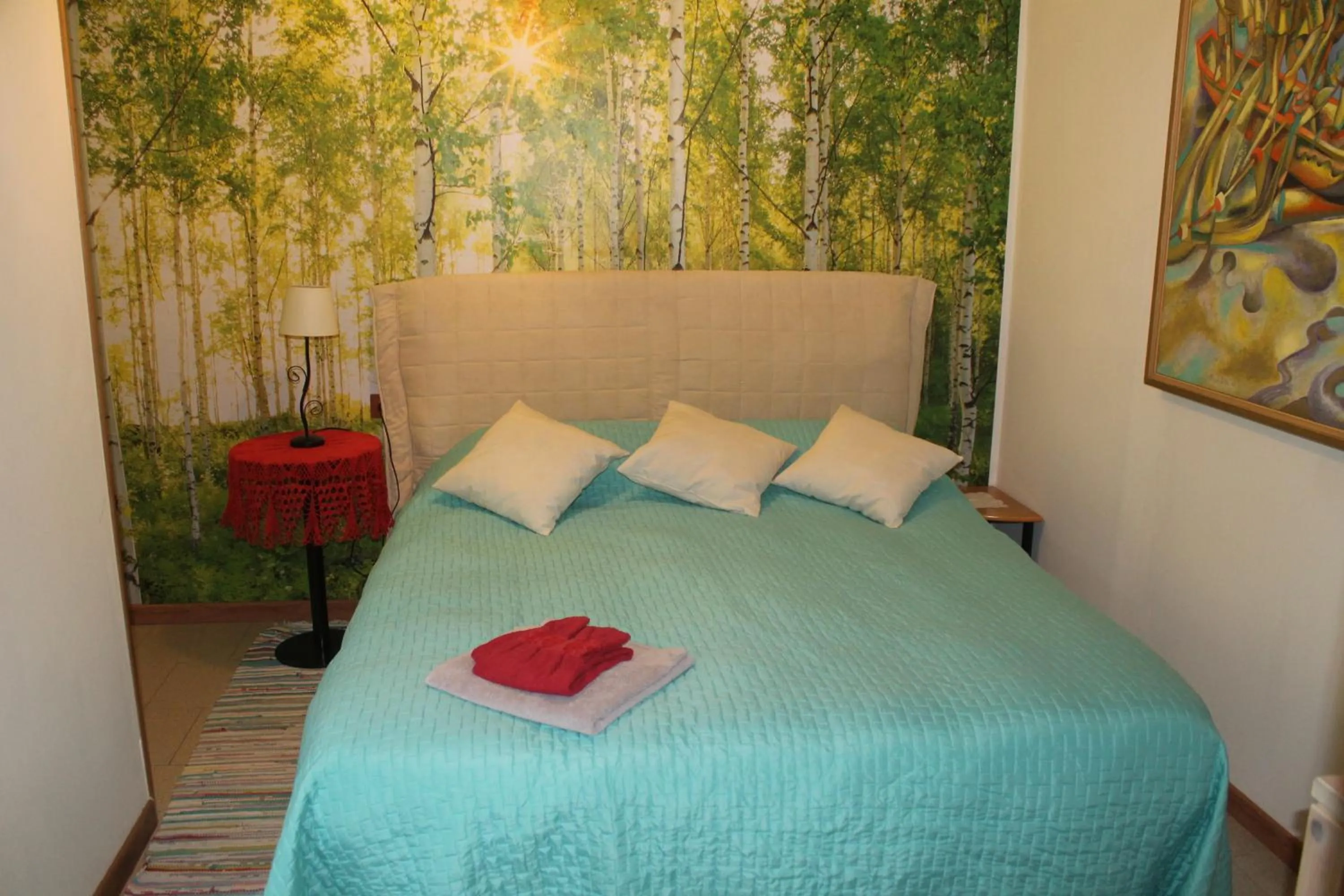 Bed in B&B Artistic House