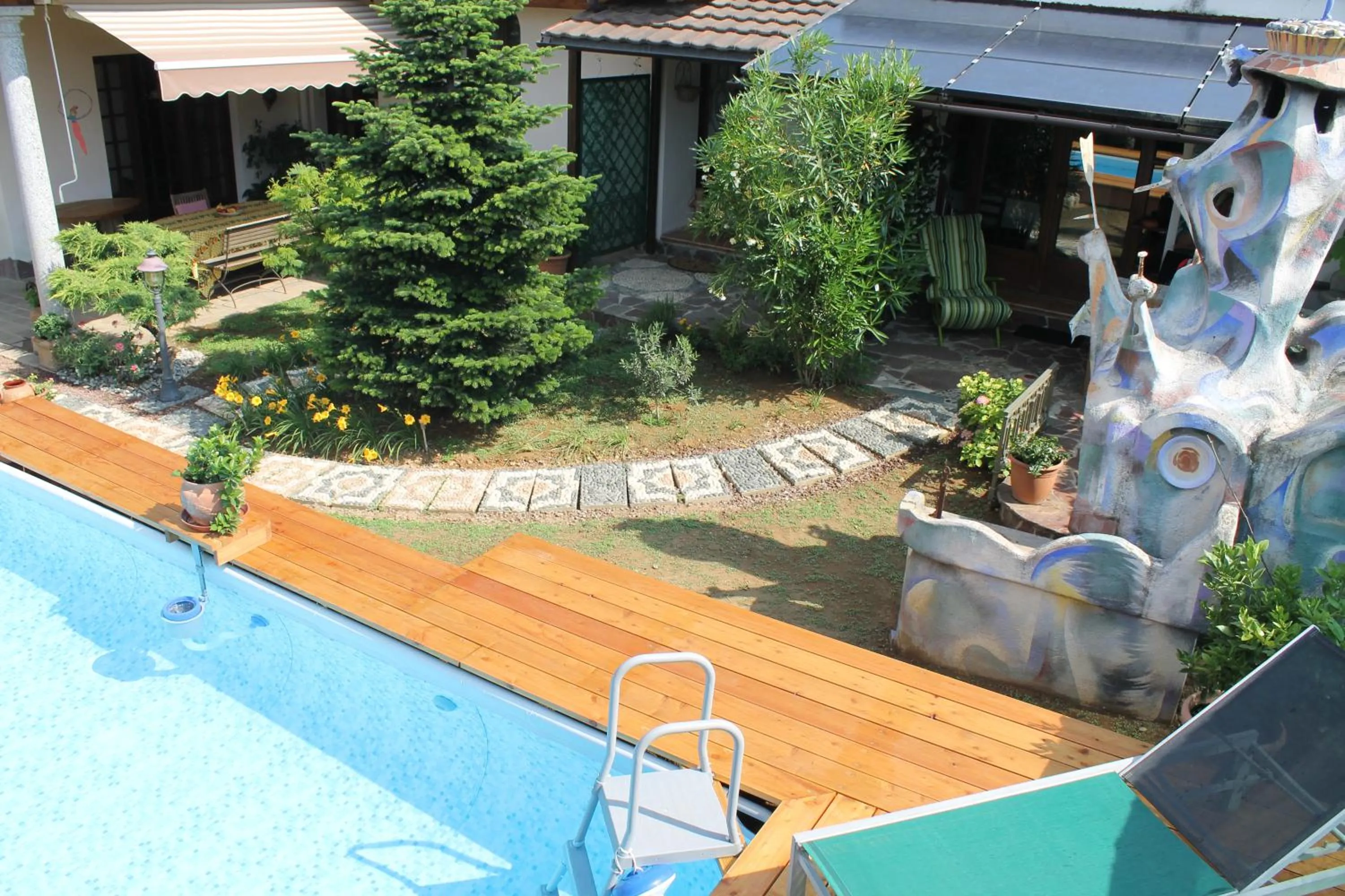 BBQ facilities in B&B Artistic House