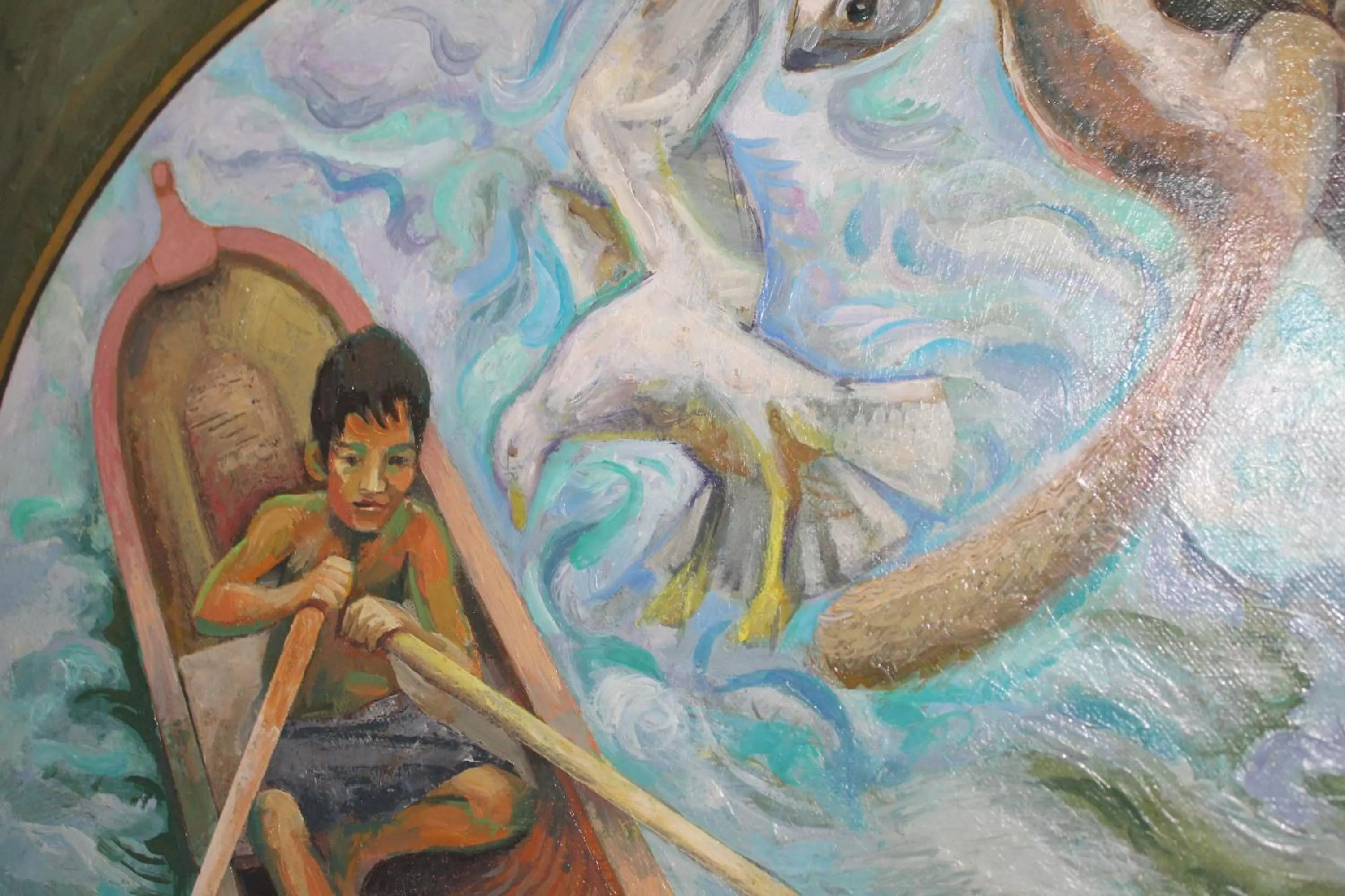 Decorative detail in B&B Artistic House