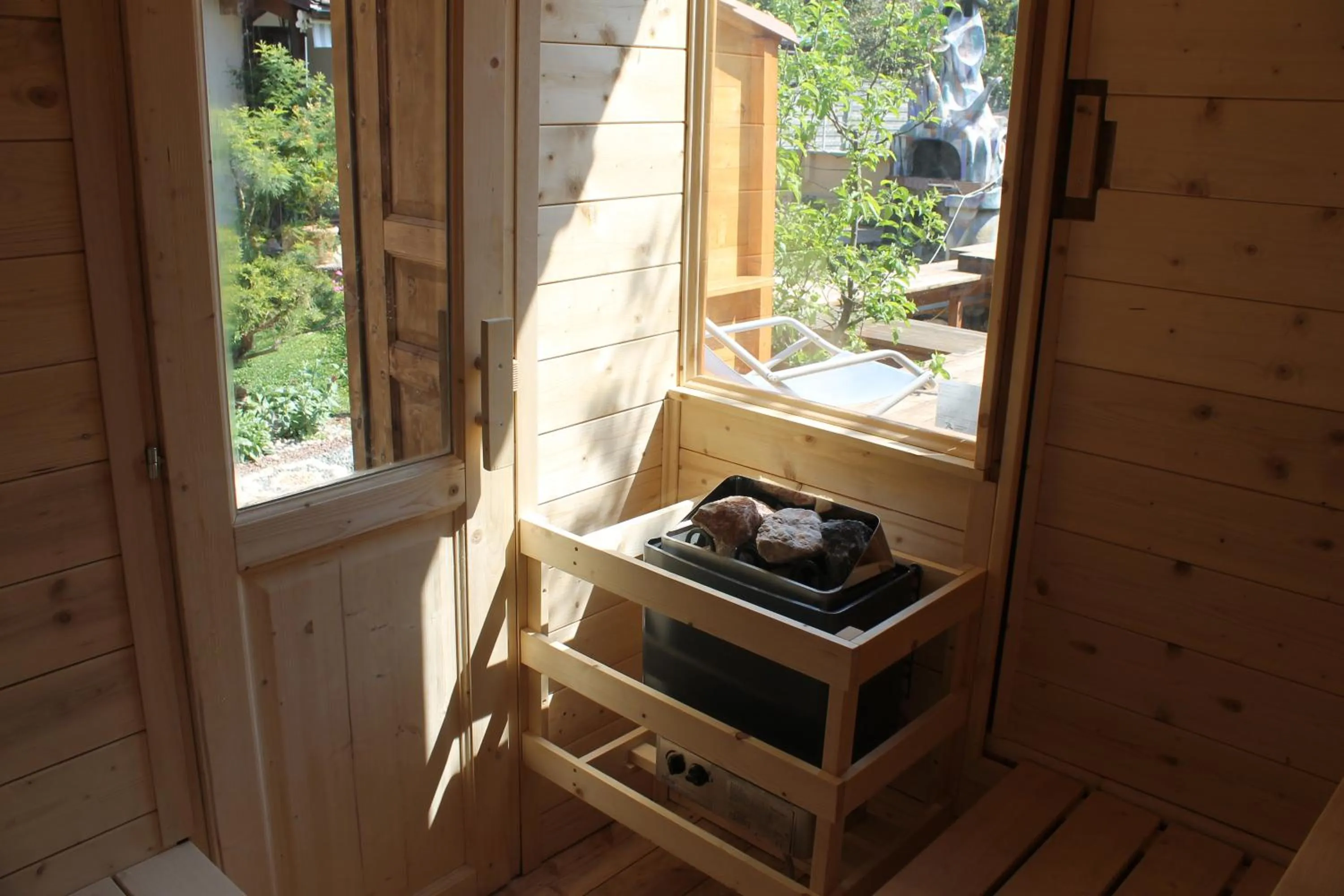 Sauna in B&B Artistic House