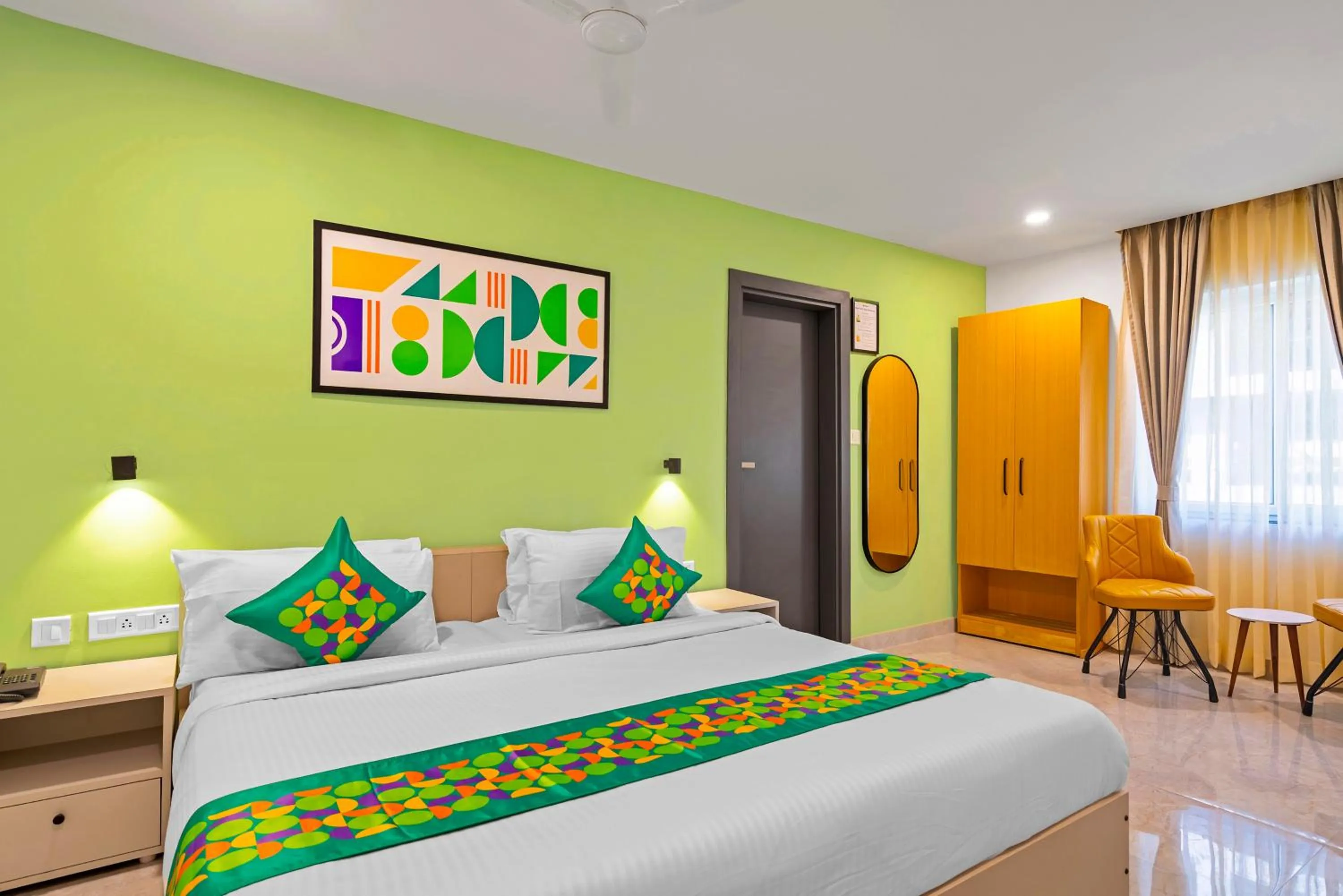 Bedroom, Bed in Treebo Hydotel Kompally