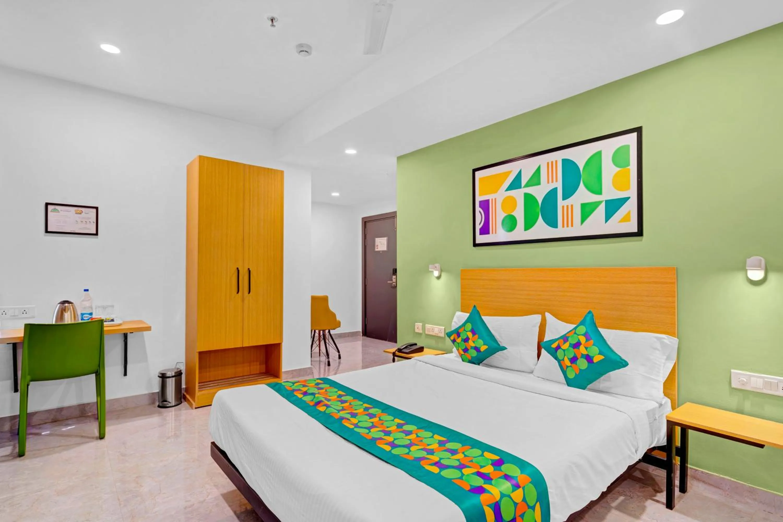 Bedroom, Bed in Treebo Hydotel Kompally