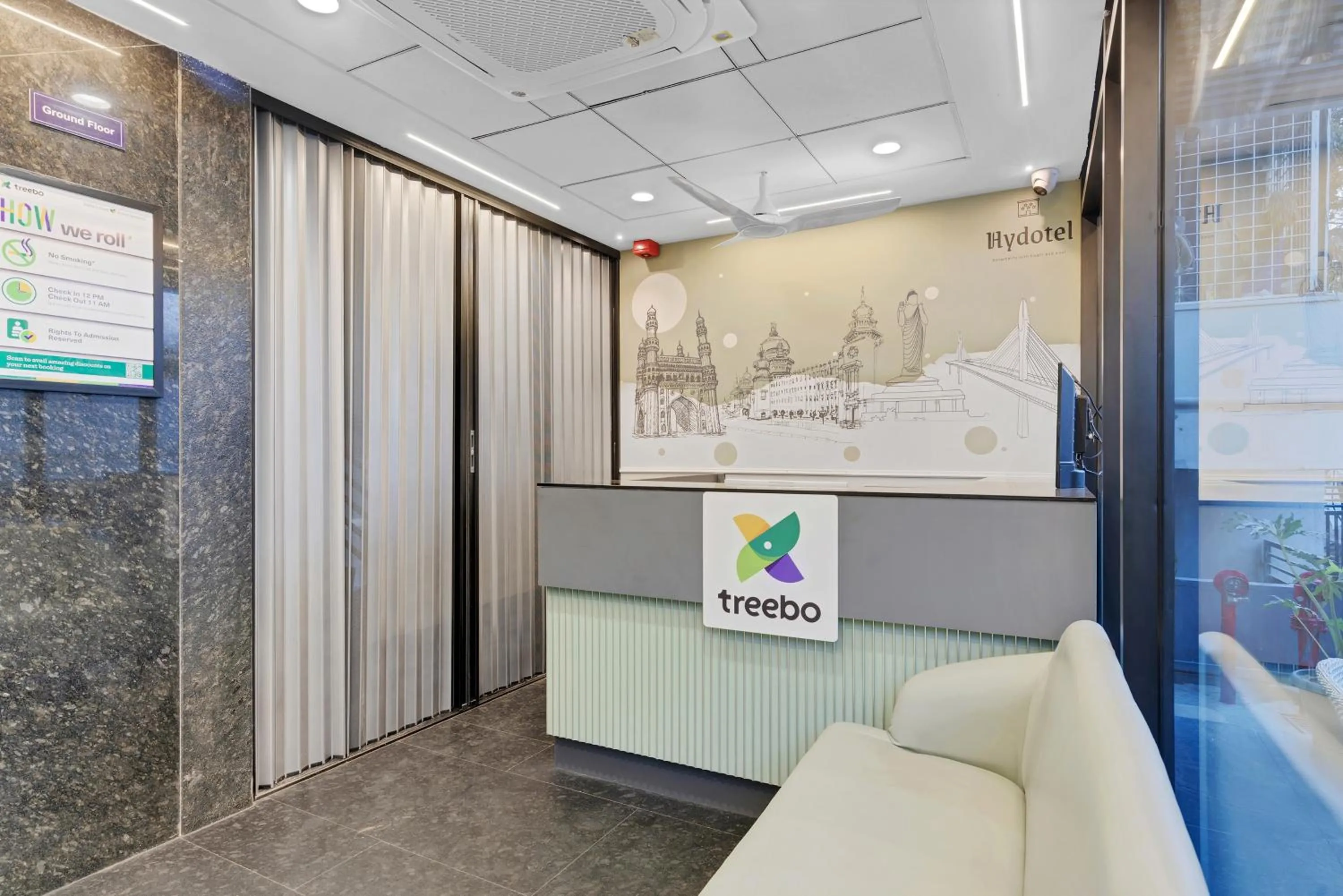 Lobby or reception in Treebo Hydotel Kompally