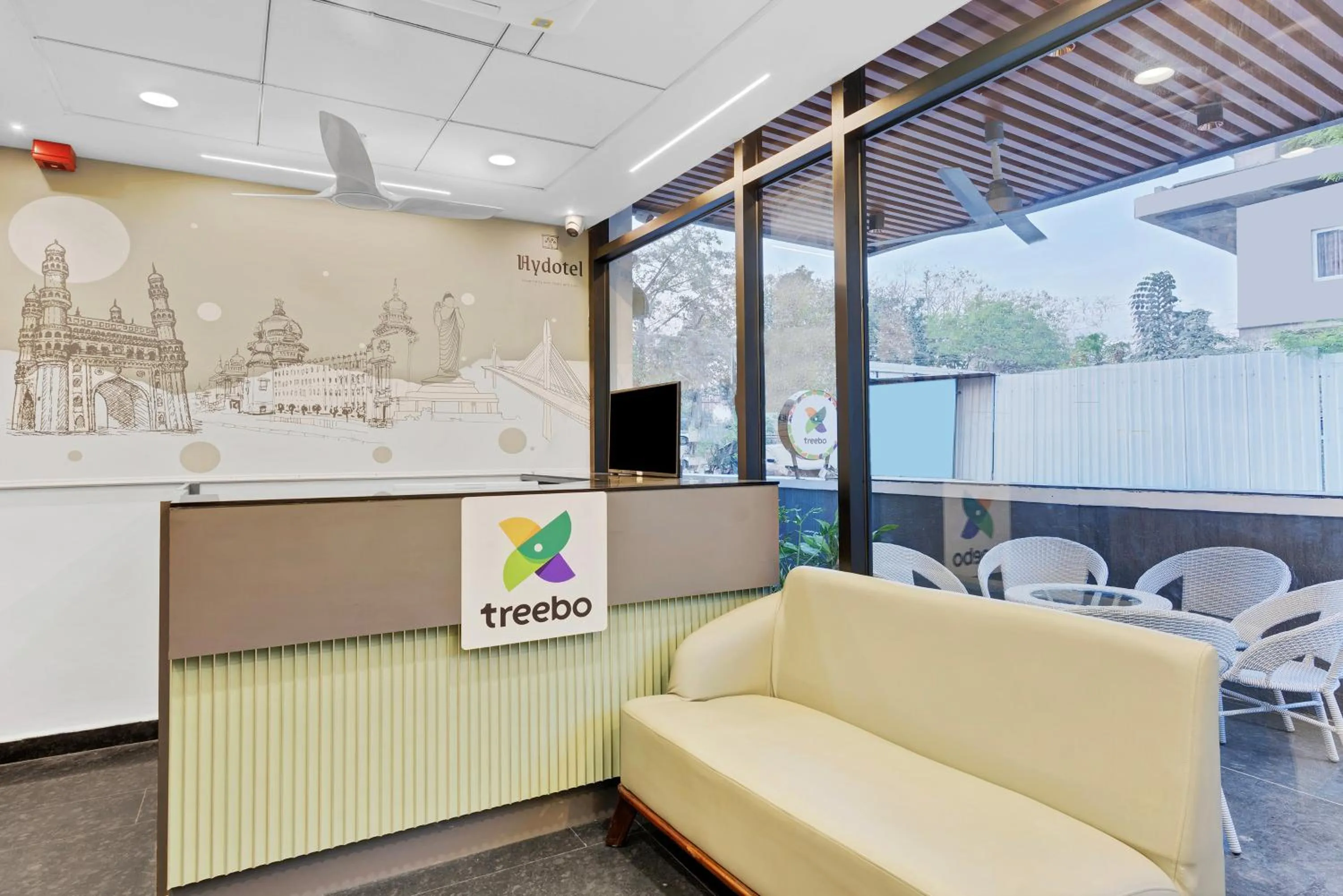 Lobby or reception in Treebo Hydotel Kompally