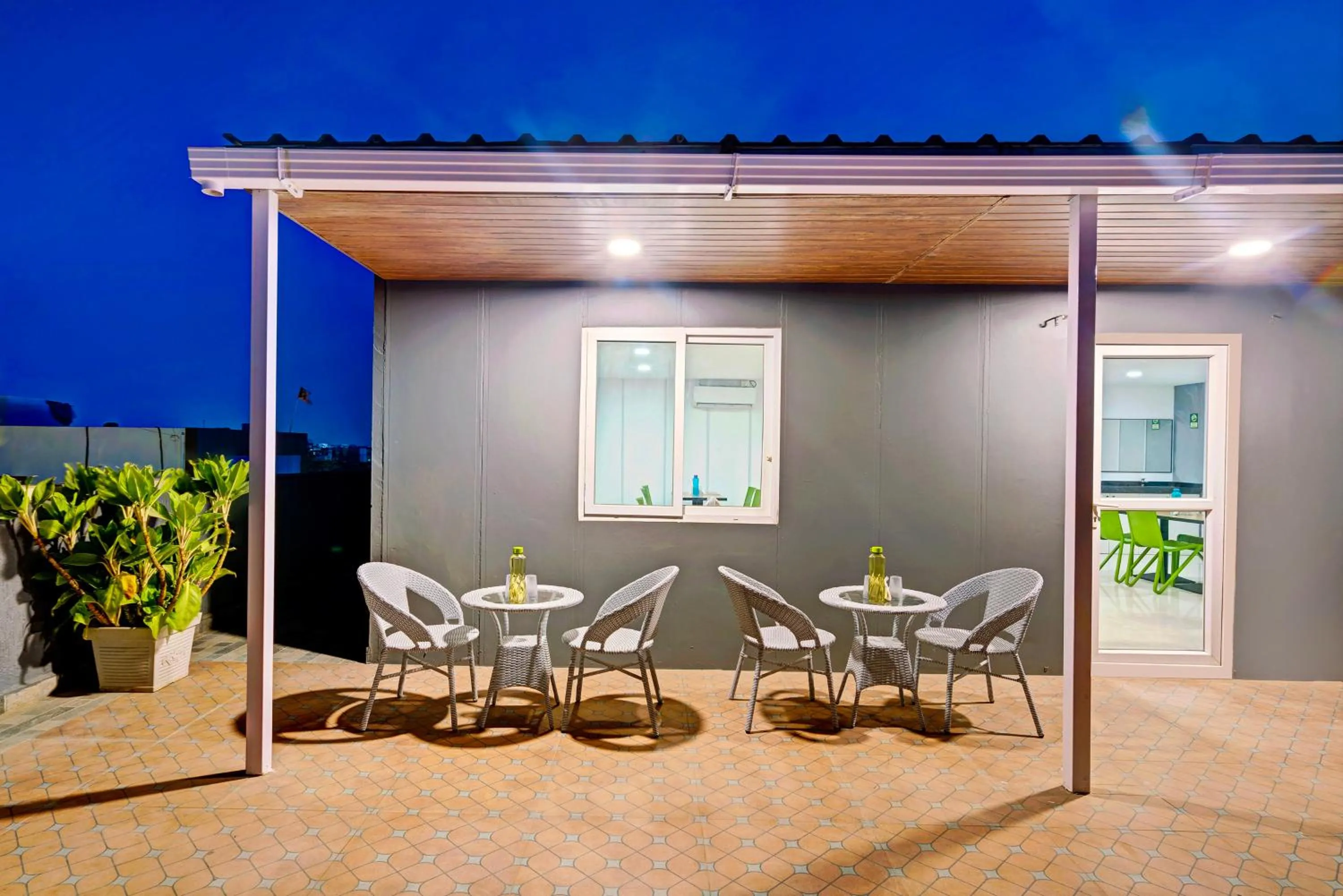 Patio in Treebo Hydotel Kompally