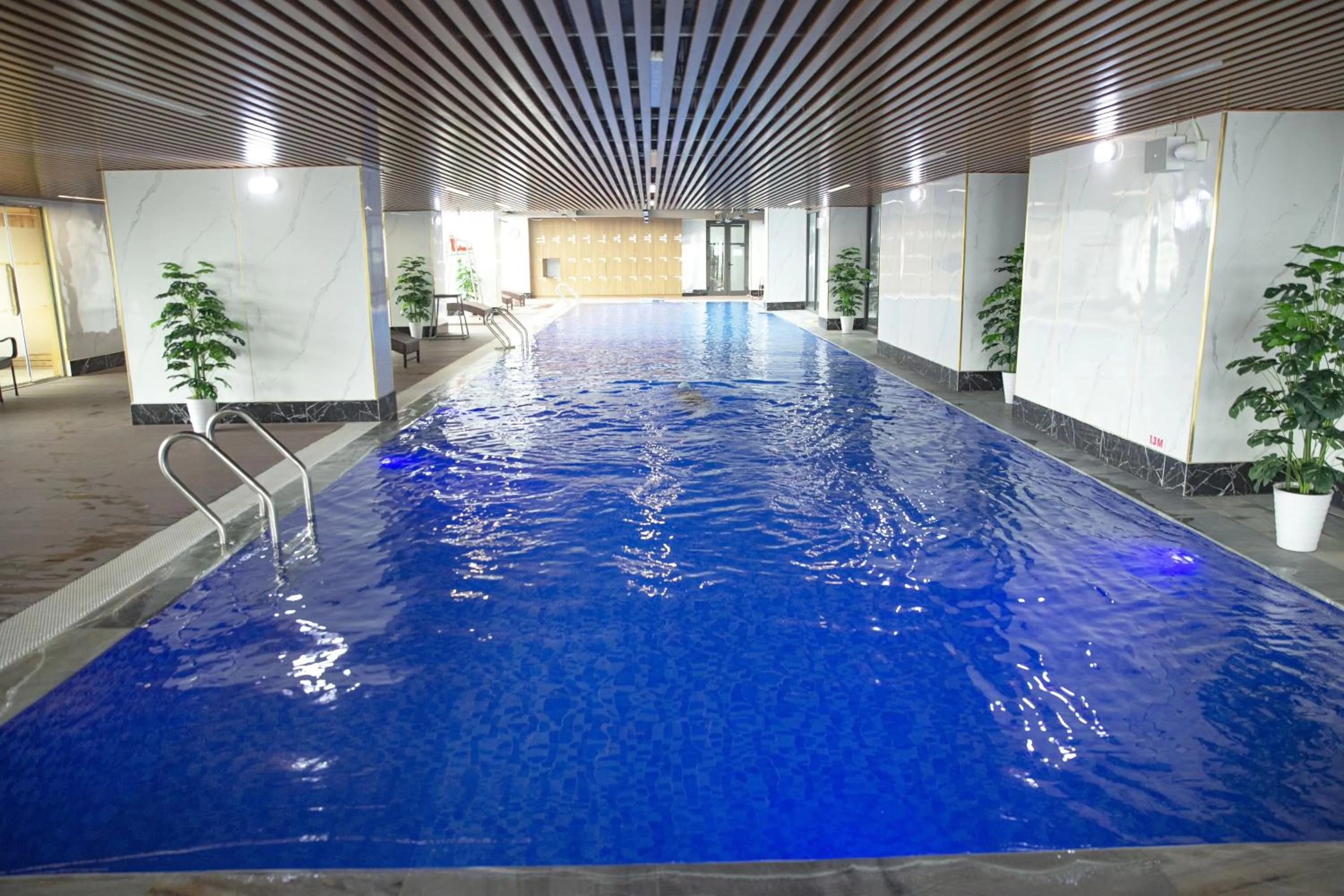 Pool view in Ha Tay Millennium Apartments - Free Gym Pool