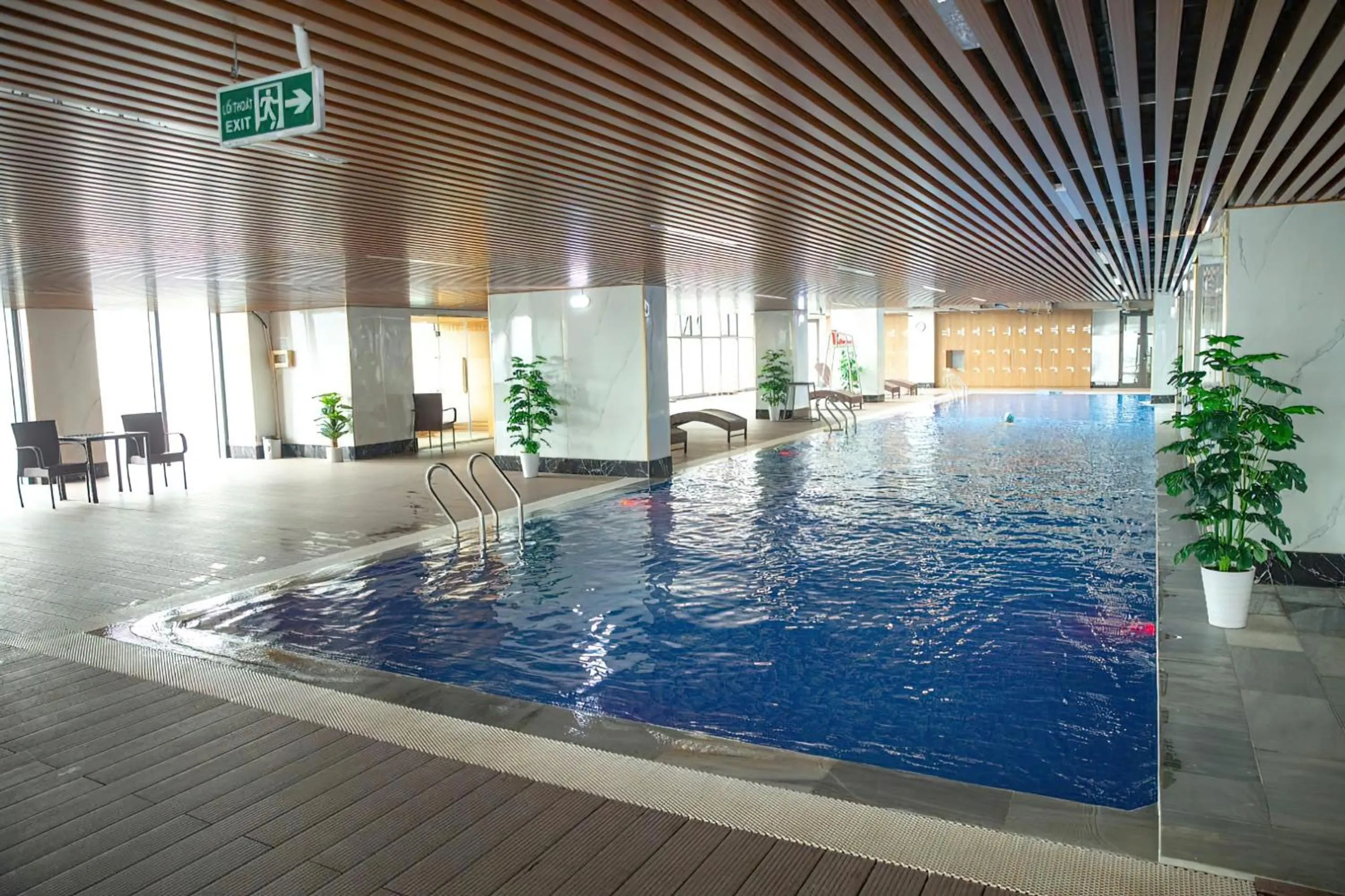 Pool view in Ha Tay Millennium Apartments - Free Gym Pool