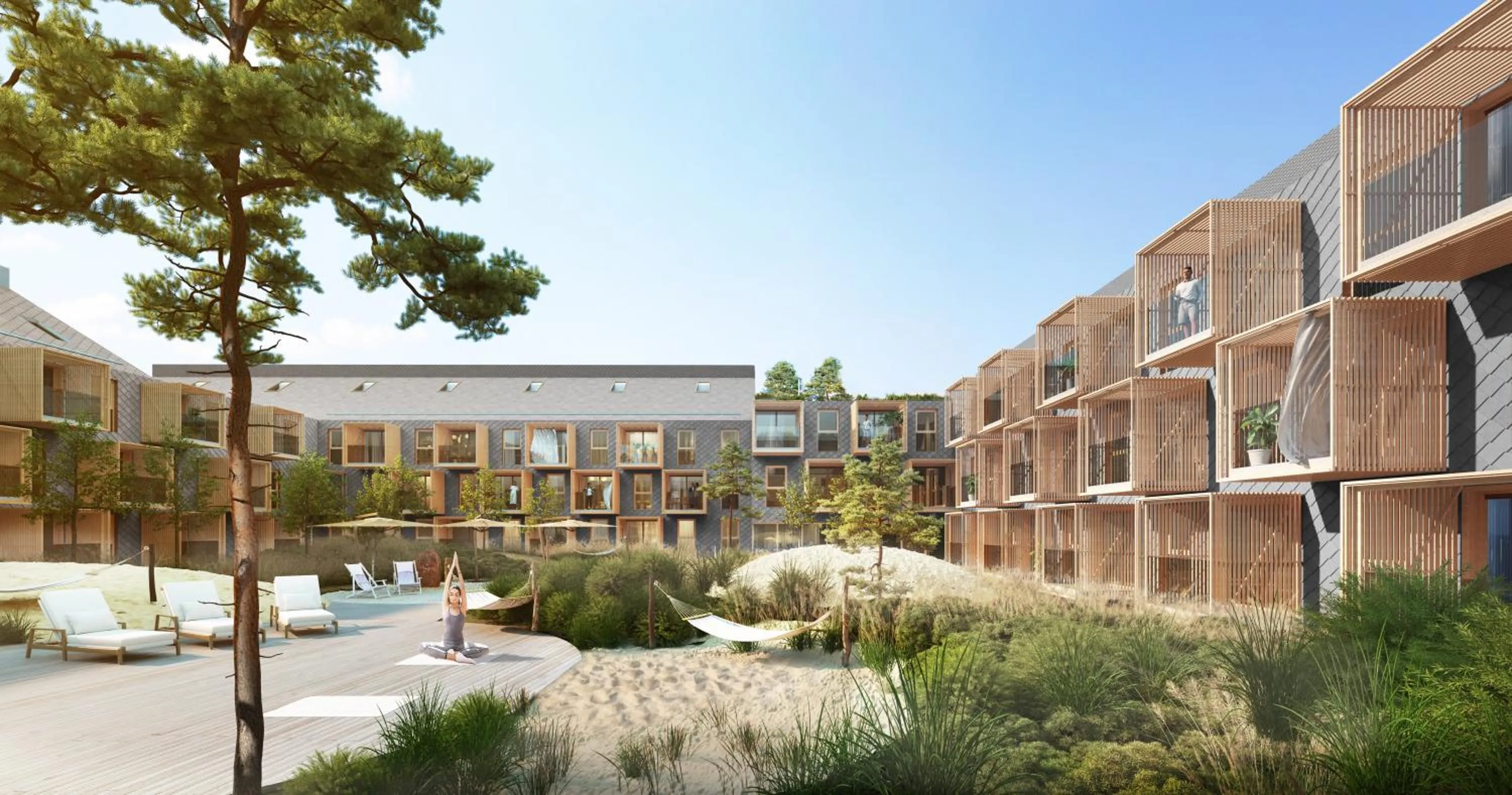 Property building in Nickel Resort & Wellnest Kołobrzeg - Grzybowo