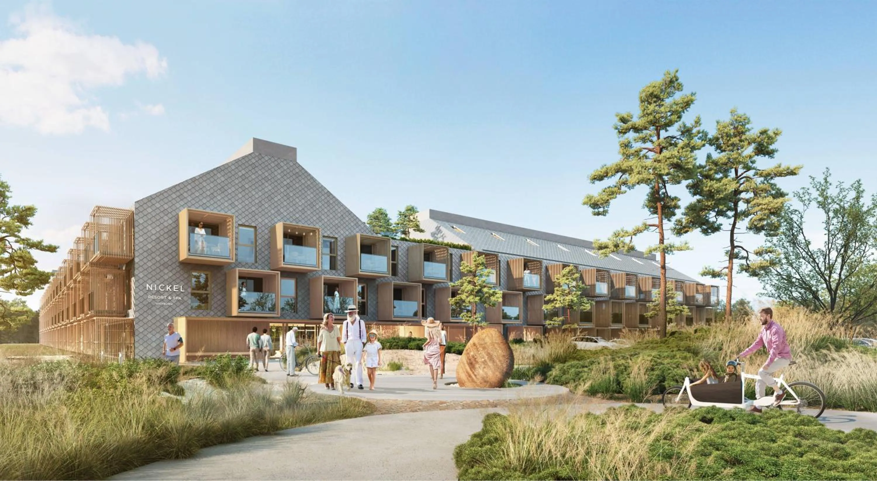 Property building in Nickel Resort & Wellnest Kołobrzeg - Grzybowo