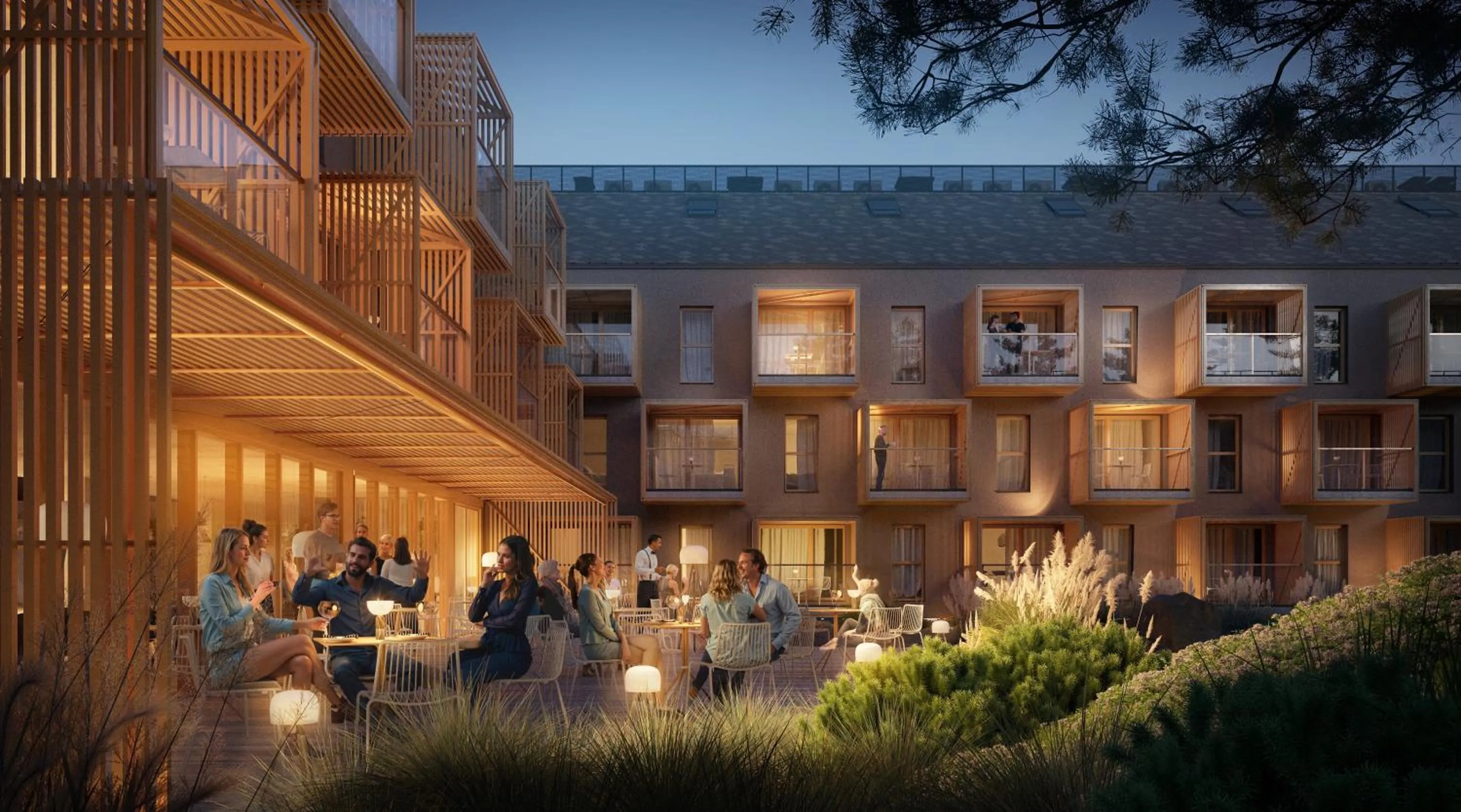 Property building in Nickel Resort & Wellnest Kołobrzeg - Grzybowo