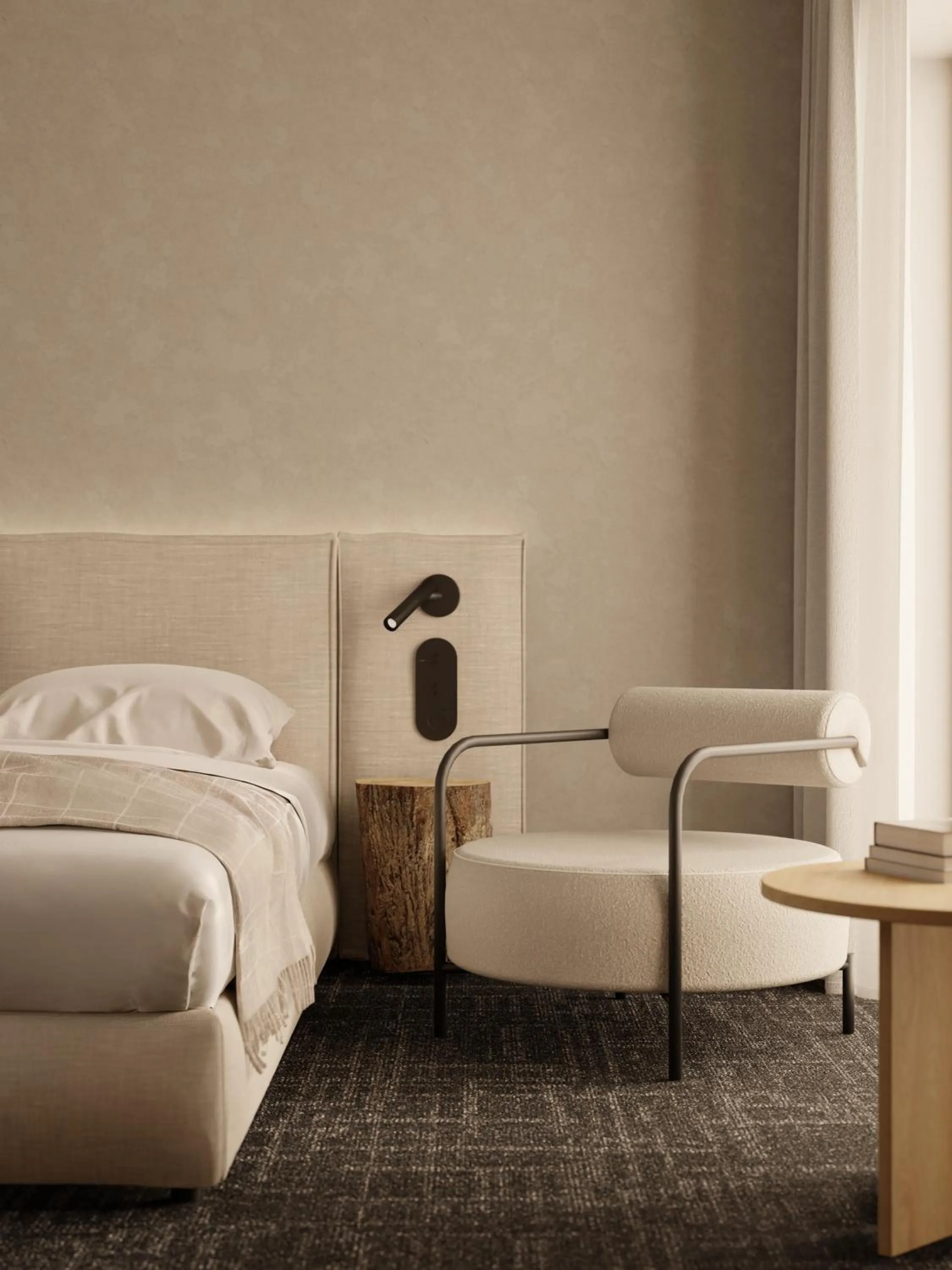 Bed in Nickel Resort & Wellnest Kołobrzeg - Grzybowo