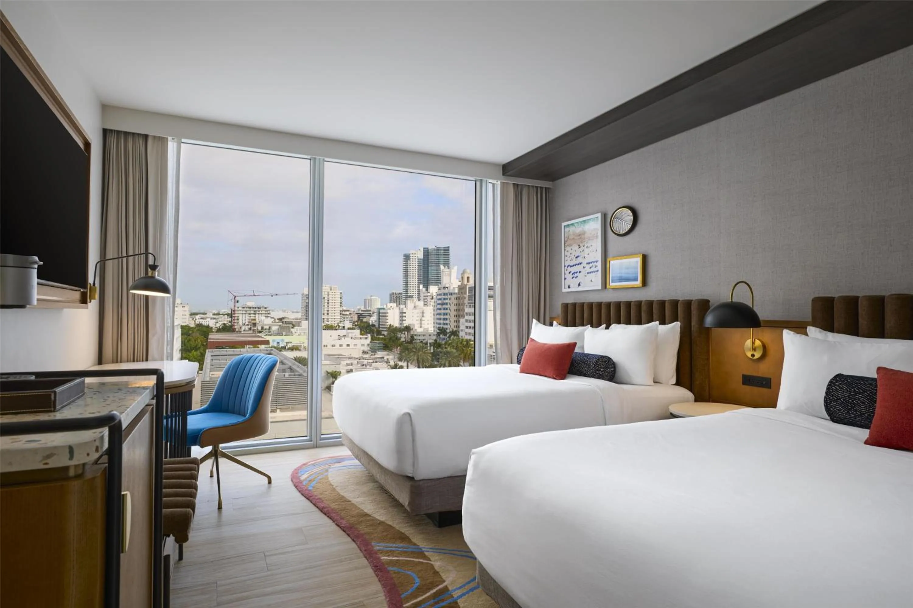 Bedroom, Bed in Hyatt Centric South Beach Miami