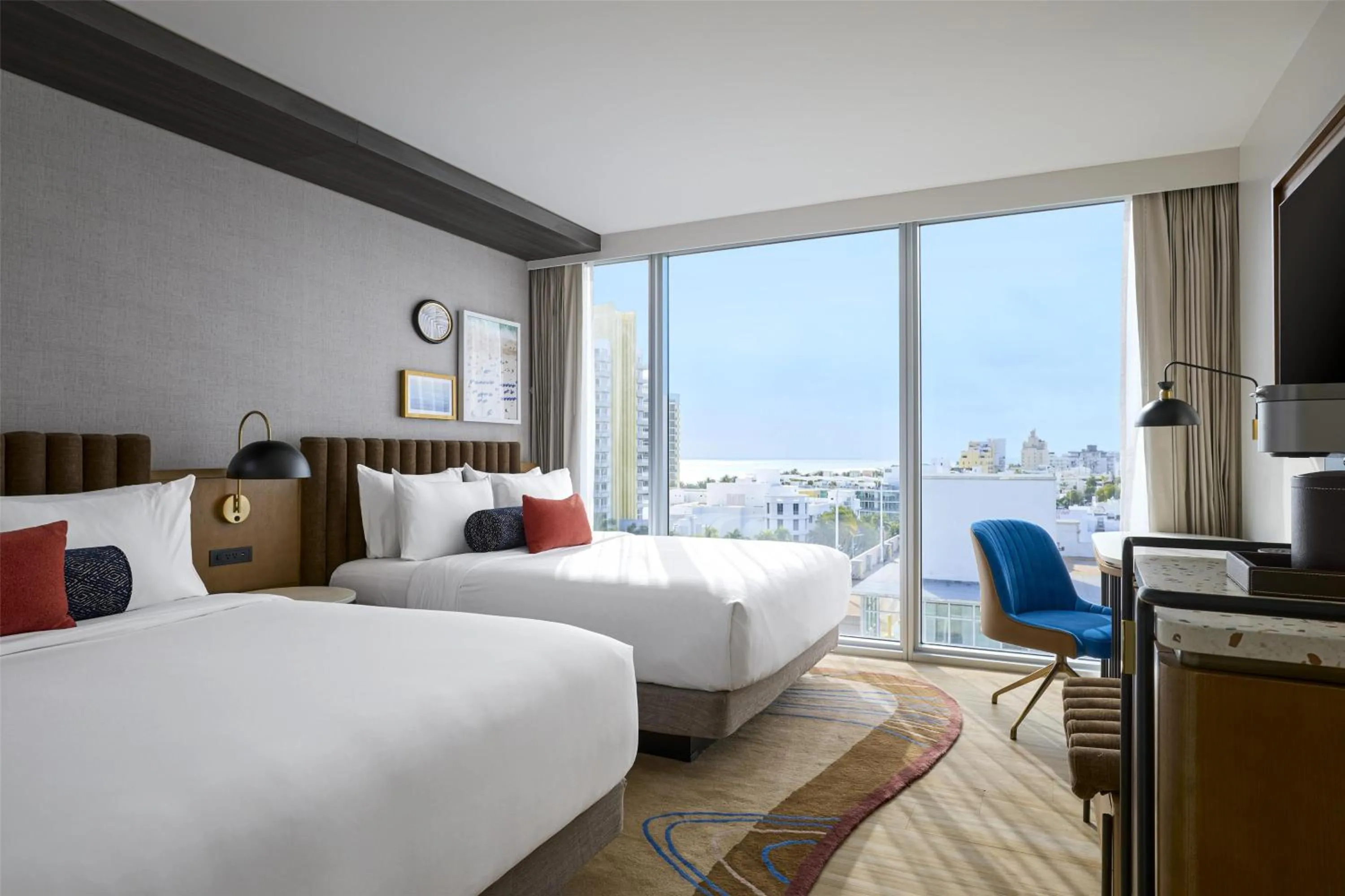 Bedroom, Bed in Hyatt Centric South Beach Miami
