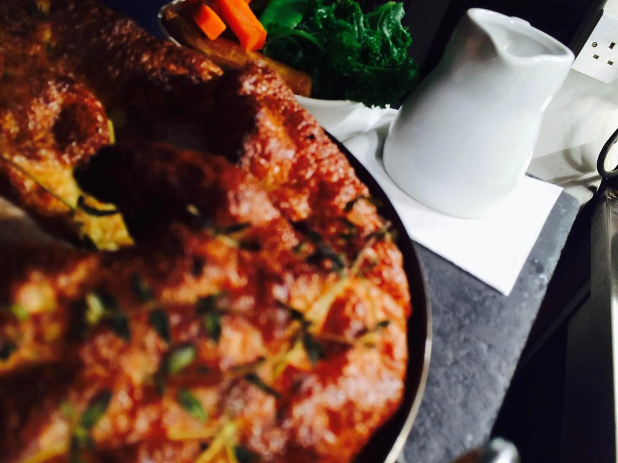 Food close-up in The Station Hotel