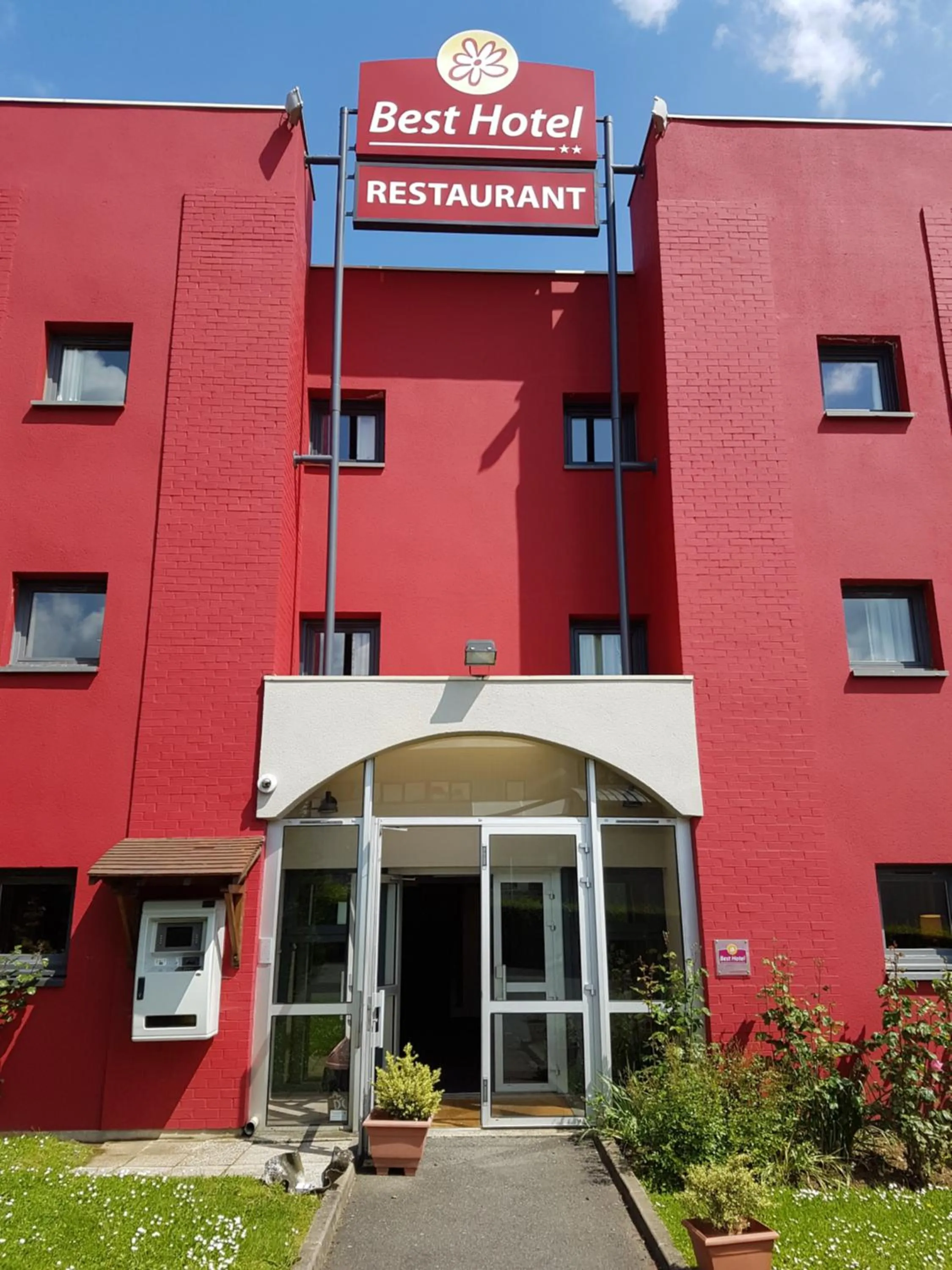 Property building in Brit Hotel Baillet-en-France