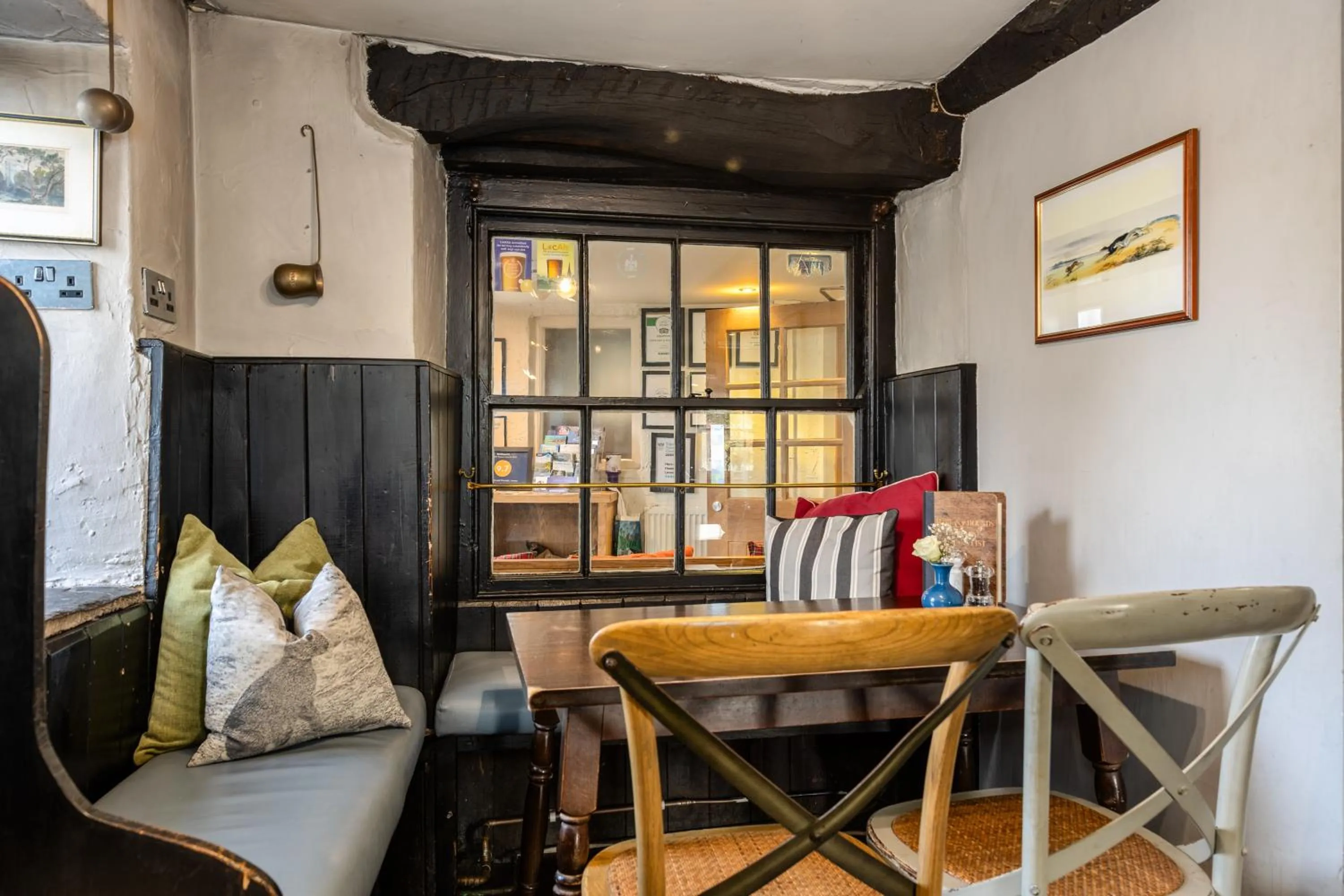 Lounge or bar in The Hare and Hounds, Levens