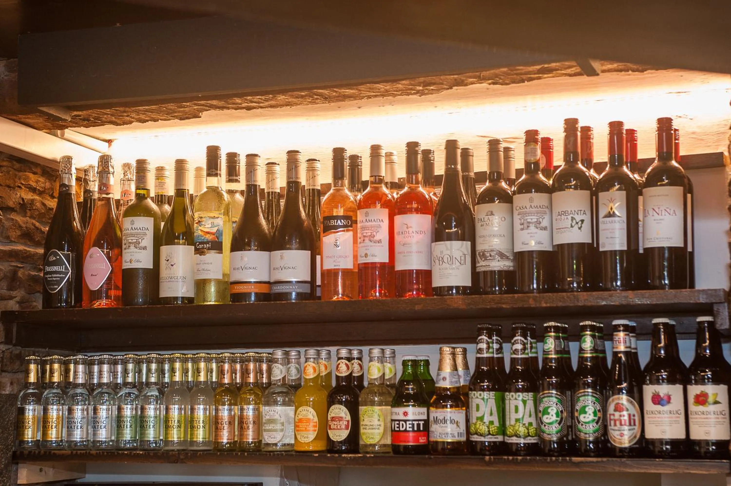 Drinks in The Hare and Hounds, Levens