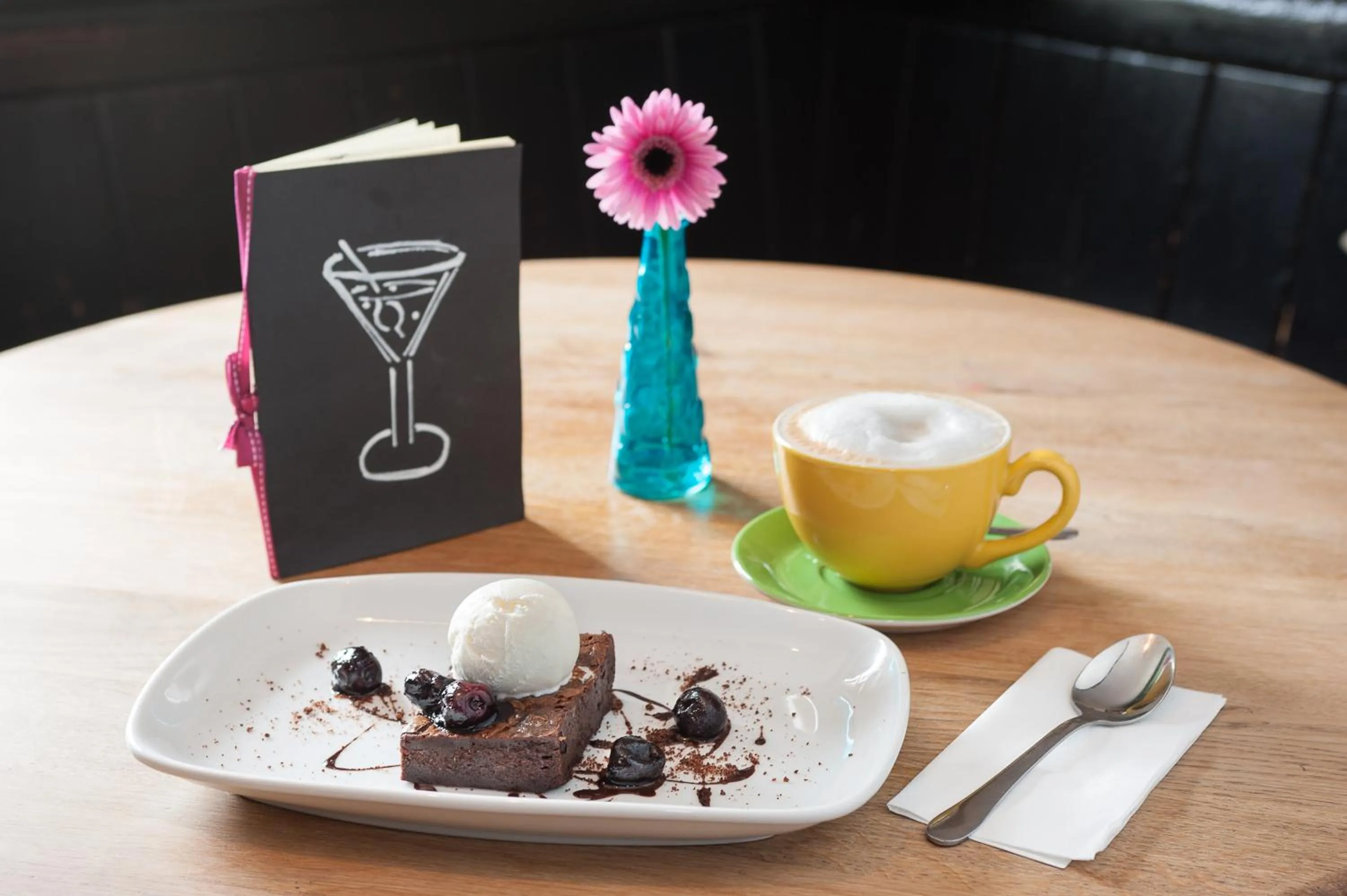 Food and drinks in The Hare and Hounds, Levens