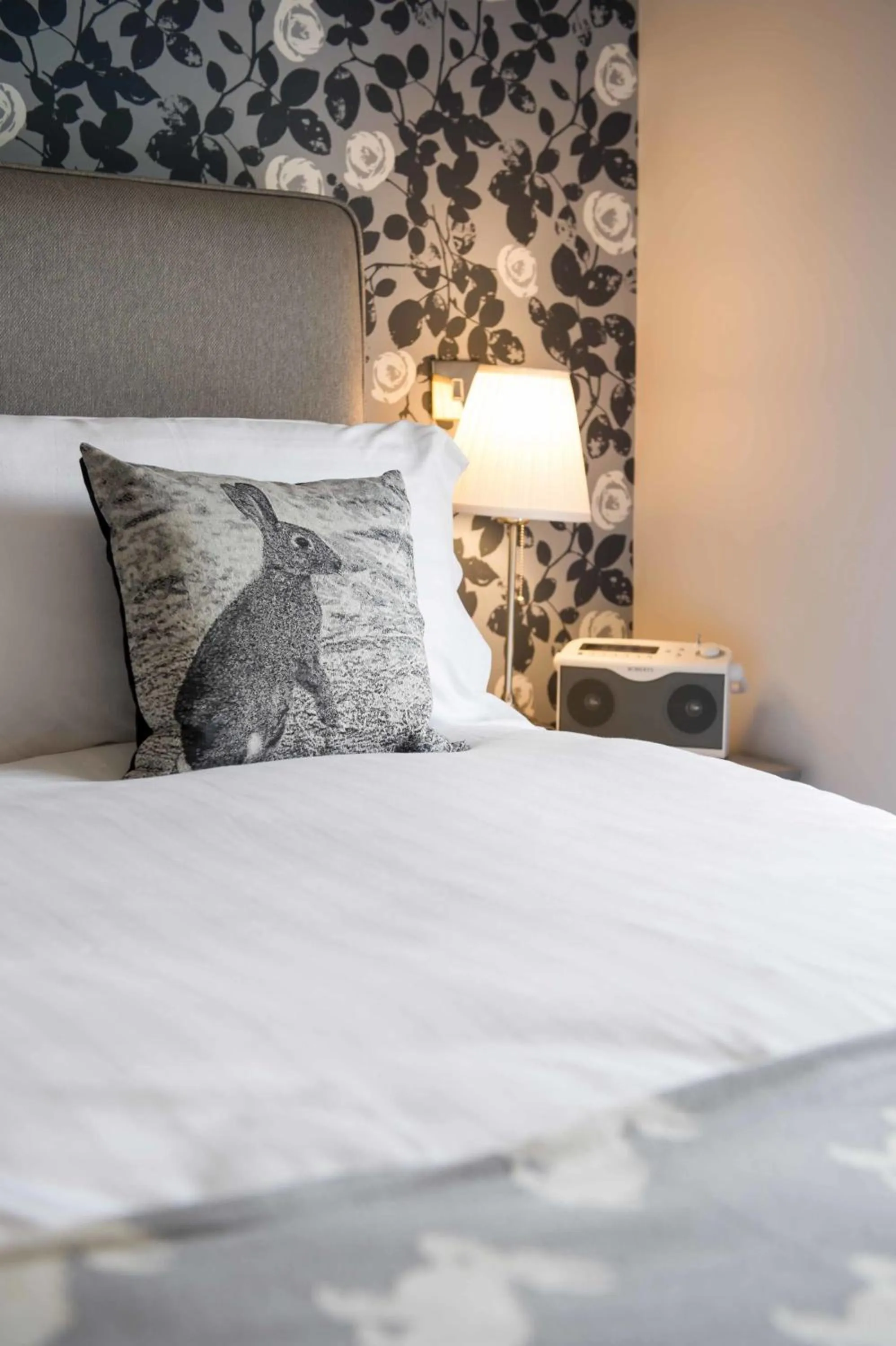 Bed in The Hare and Hounds, Levens