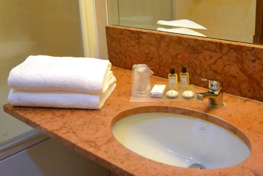 Bathroom in Golf Hotel Milano