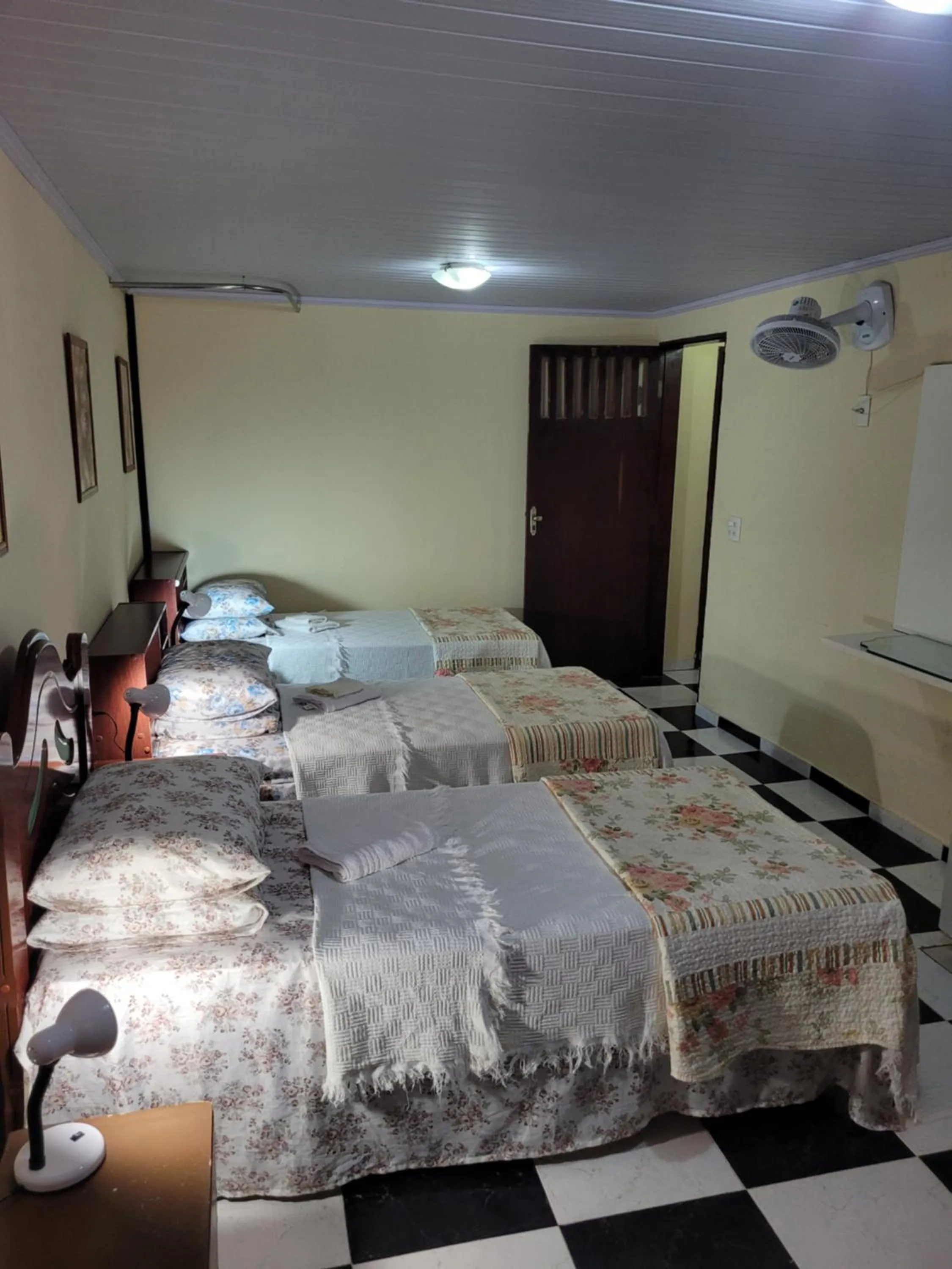 Bed in Kzazendf Cama&Cafe Hospedagem Familiar