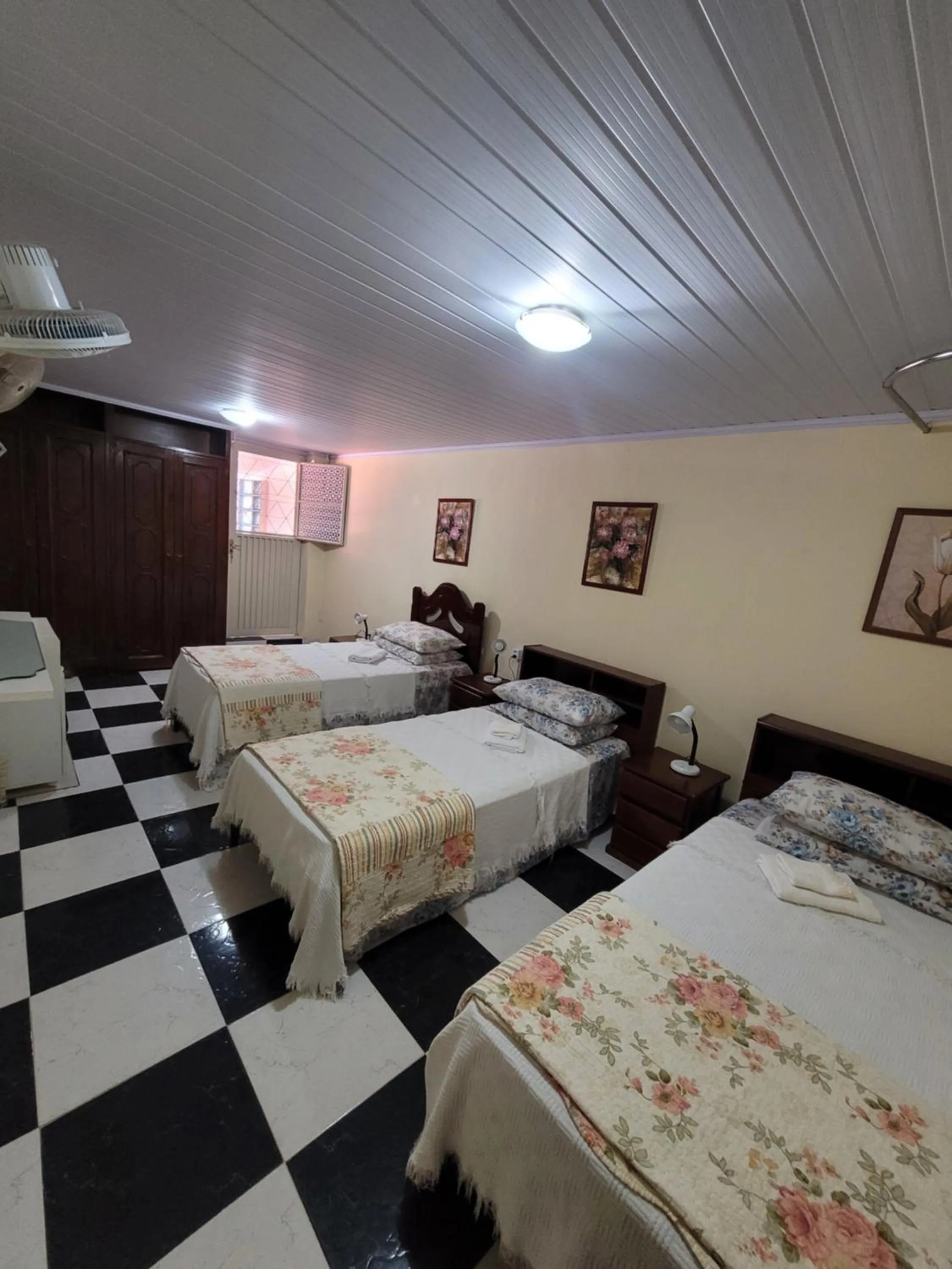 Bed in Kzazendf Cama&Cafe Hospedagem Familiar