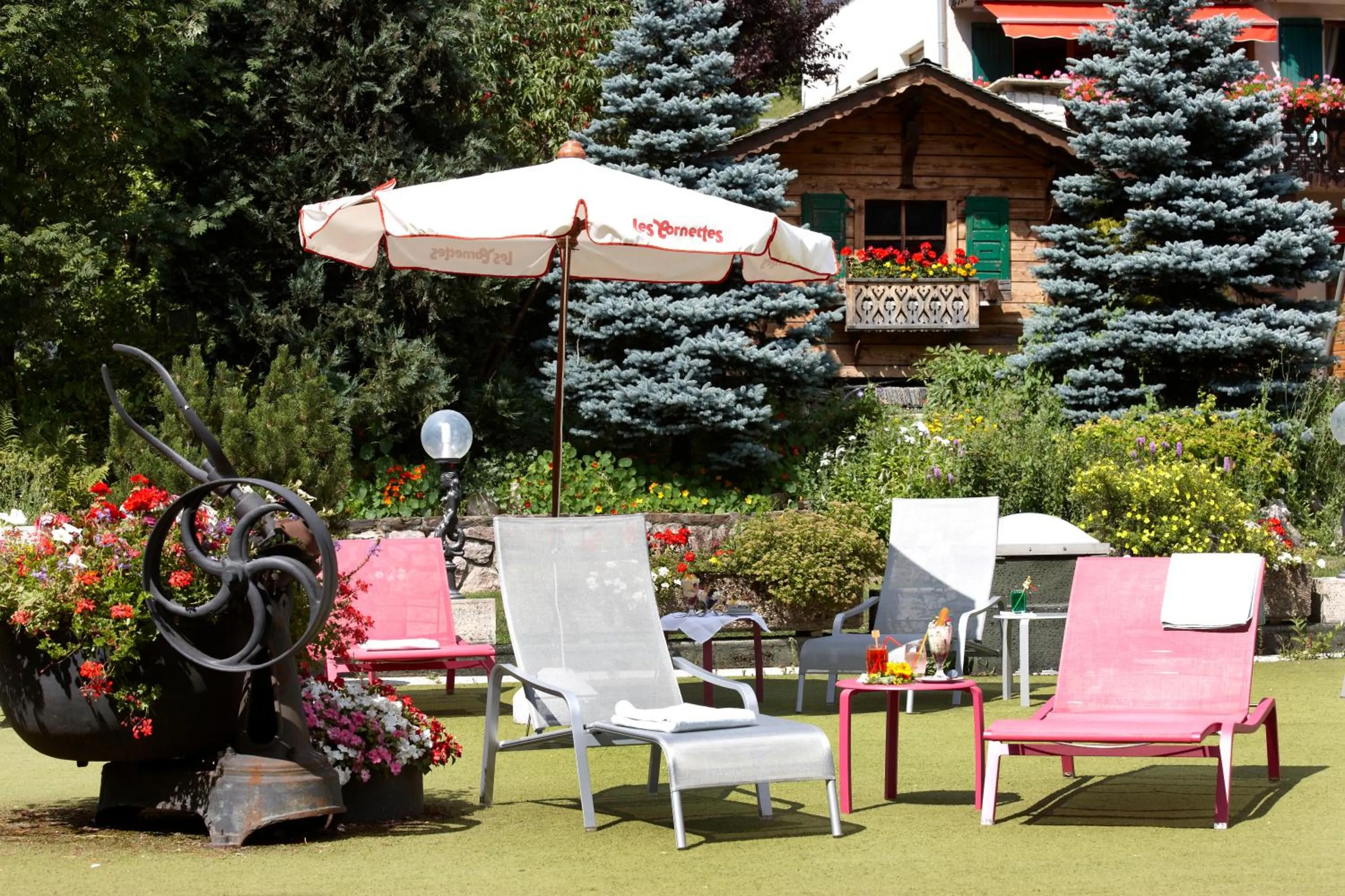 Balcony/Terrace in Les Cornettes