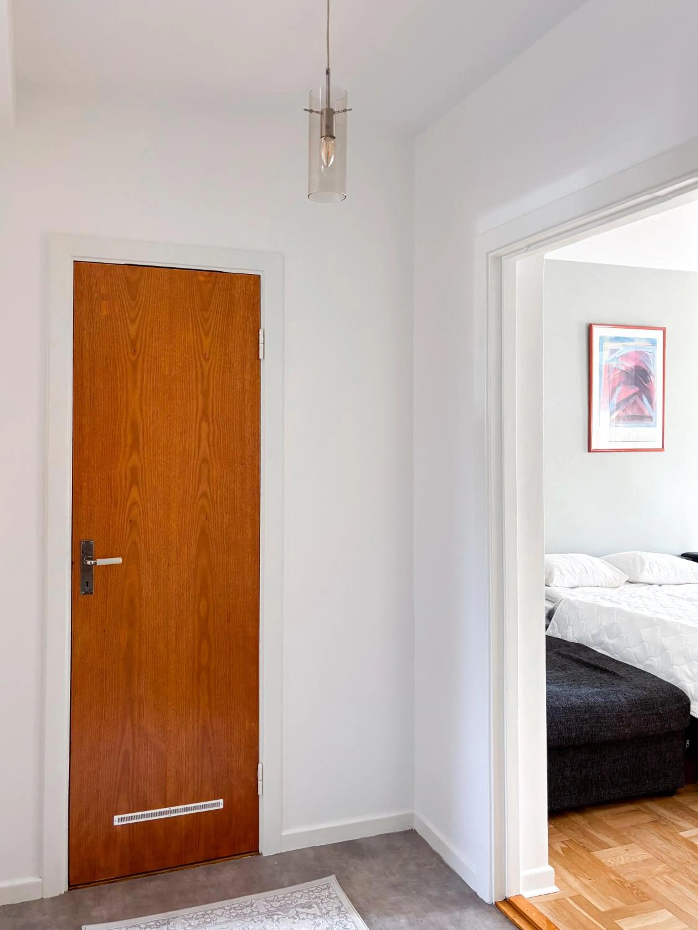 Bed in Säffle Suites by Svaneholm Hotel