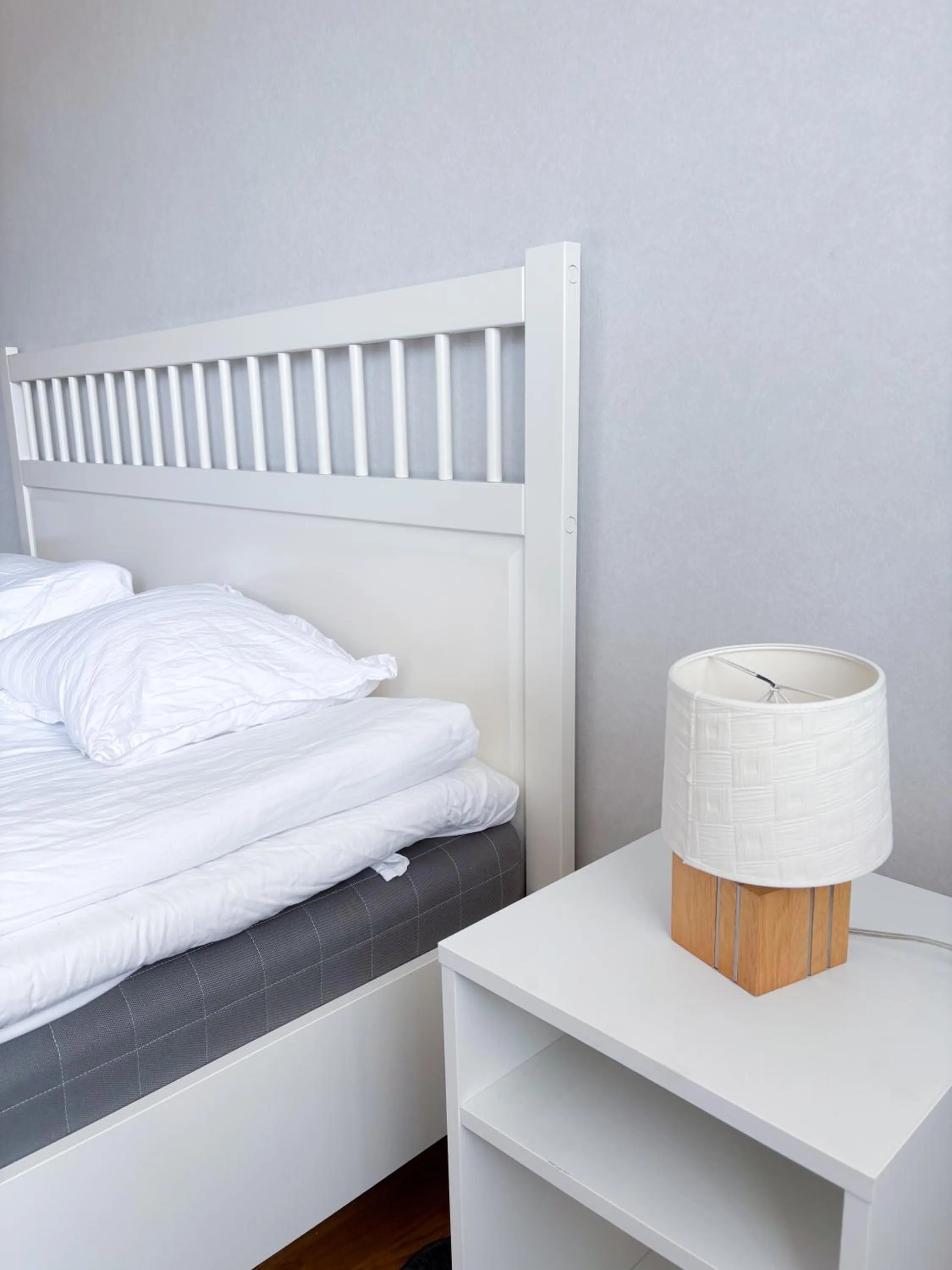 Bed in Säffle Suites by Svaneholm Hotel