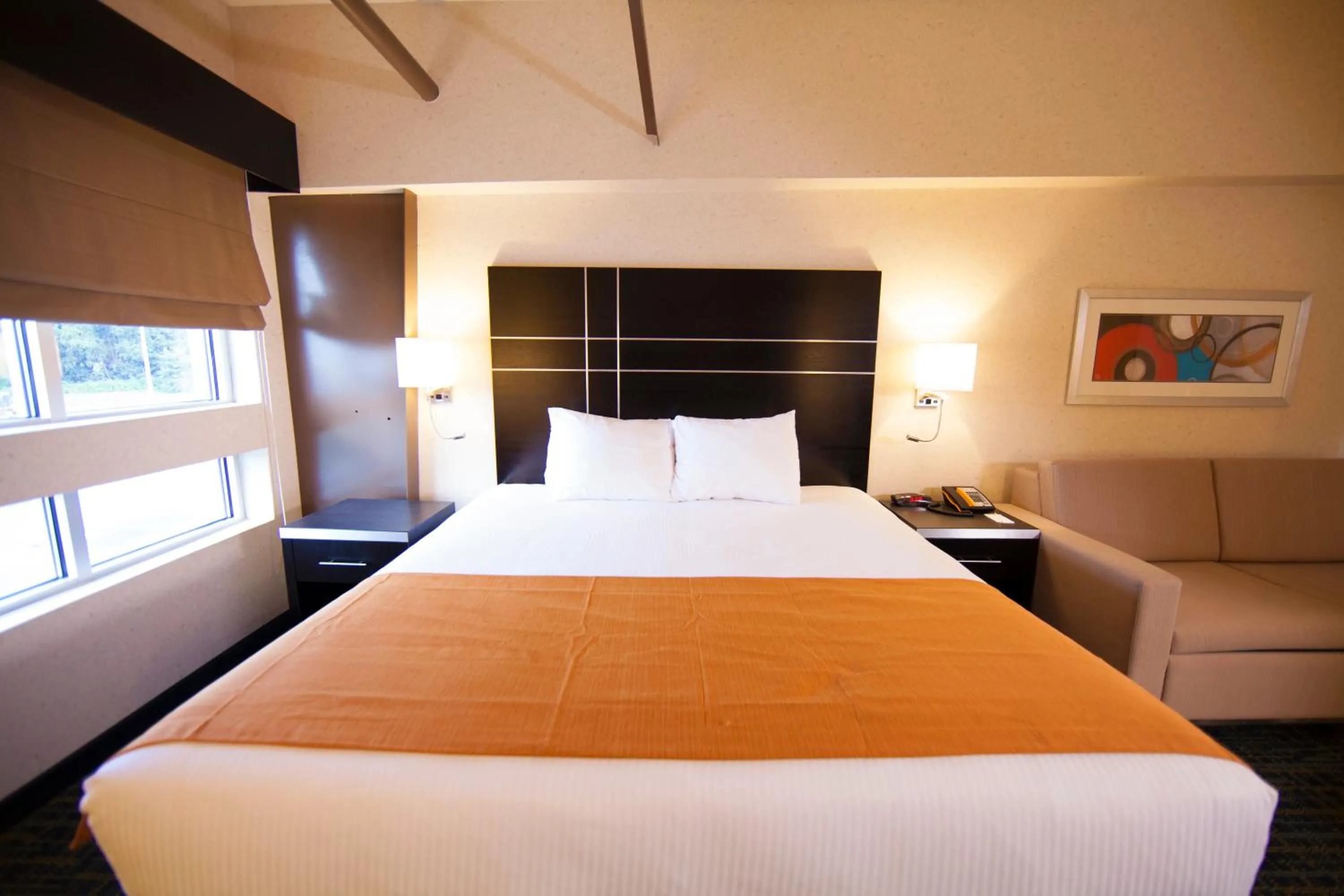 Bed in Warehouse Hotel at The Nook