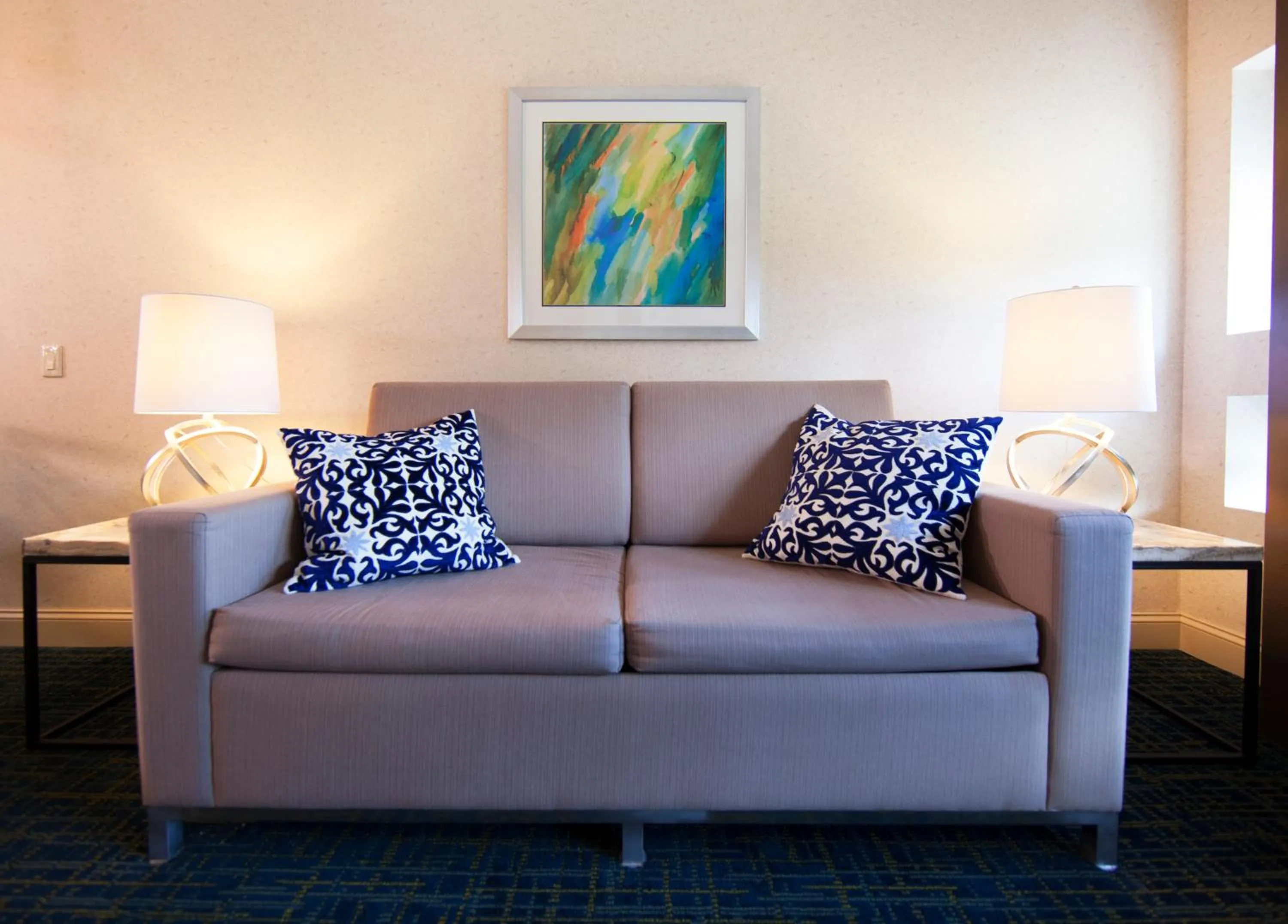 Living room in Warehouse Hotel at The Nook