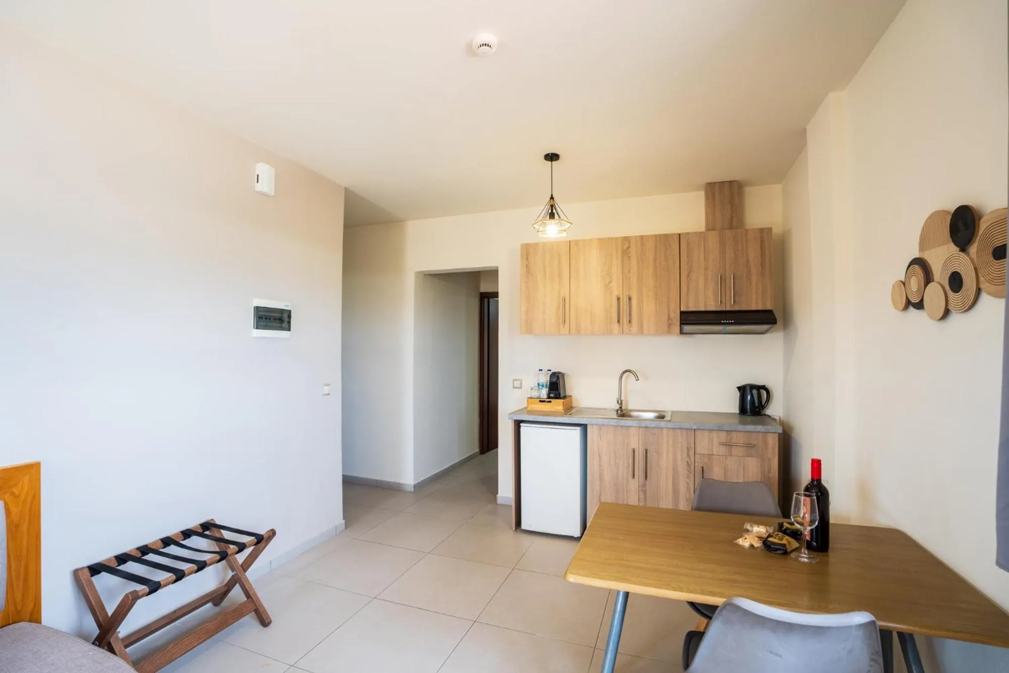 Kitchen or kitchenette in Georgia's Garden by Omilos Hotels