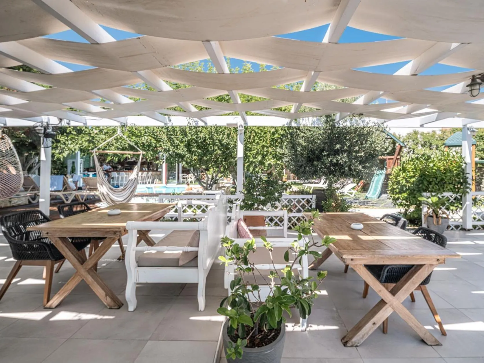 Patio in Georgia's Garden by Omilos Hotels