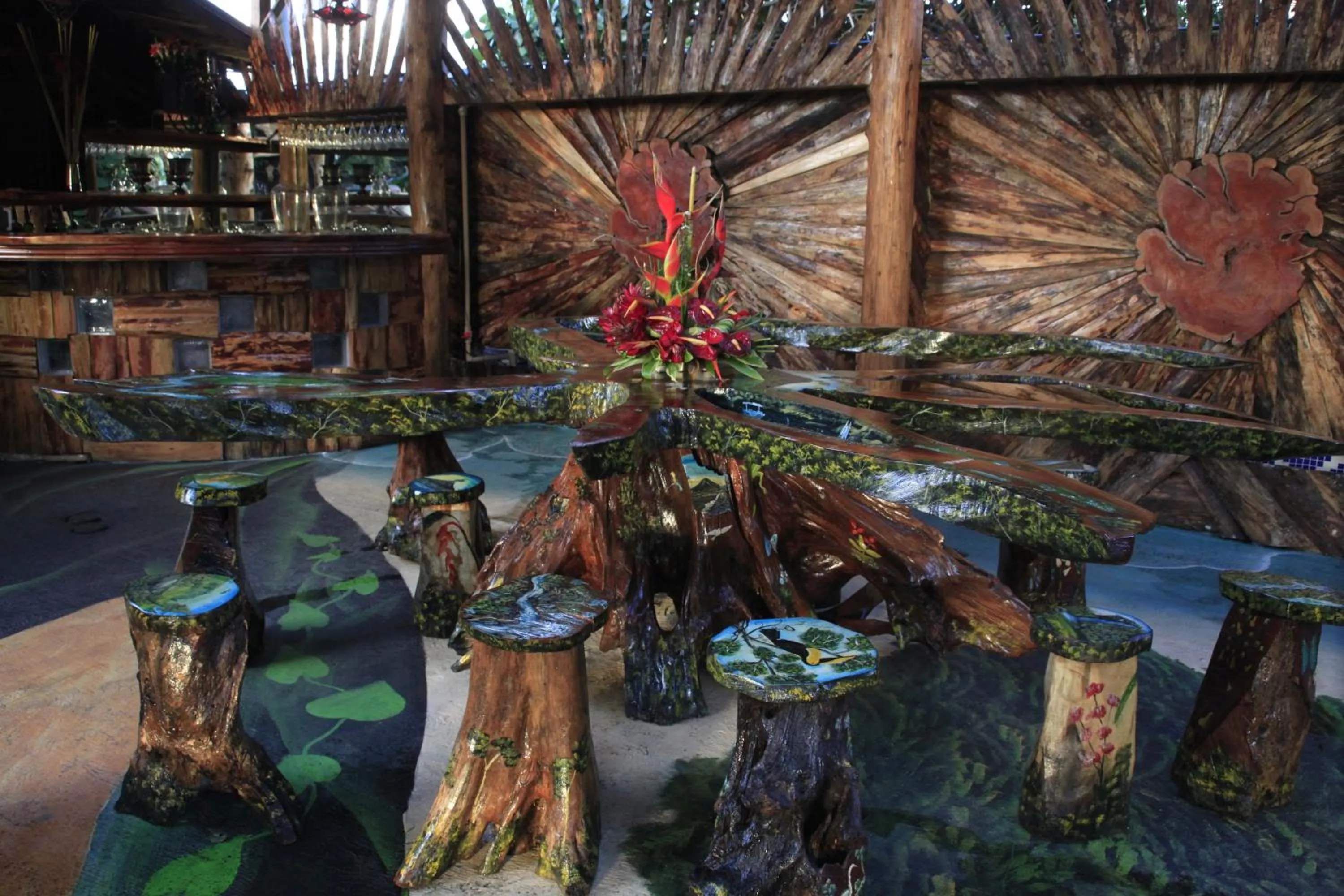 Patio in Casa Antigua Hotel