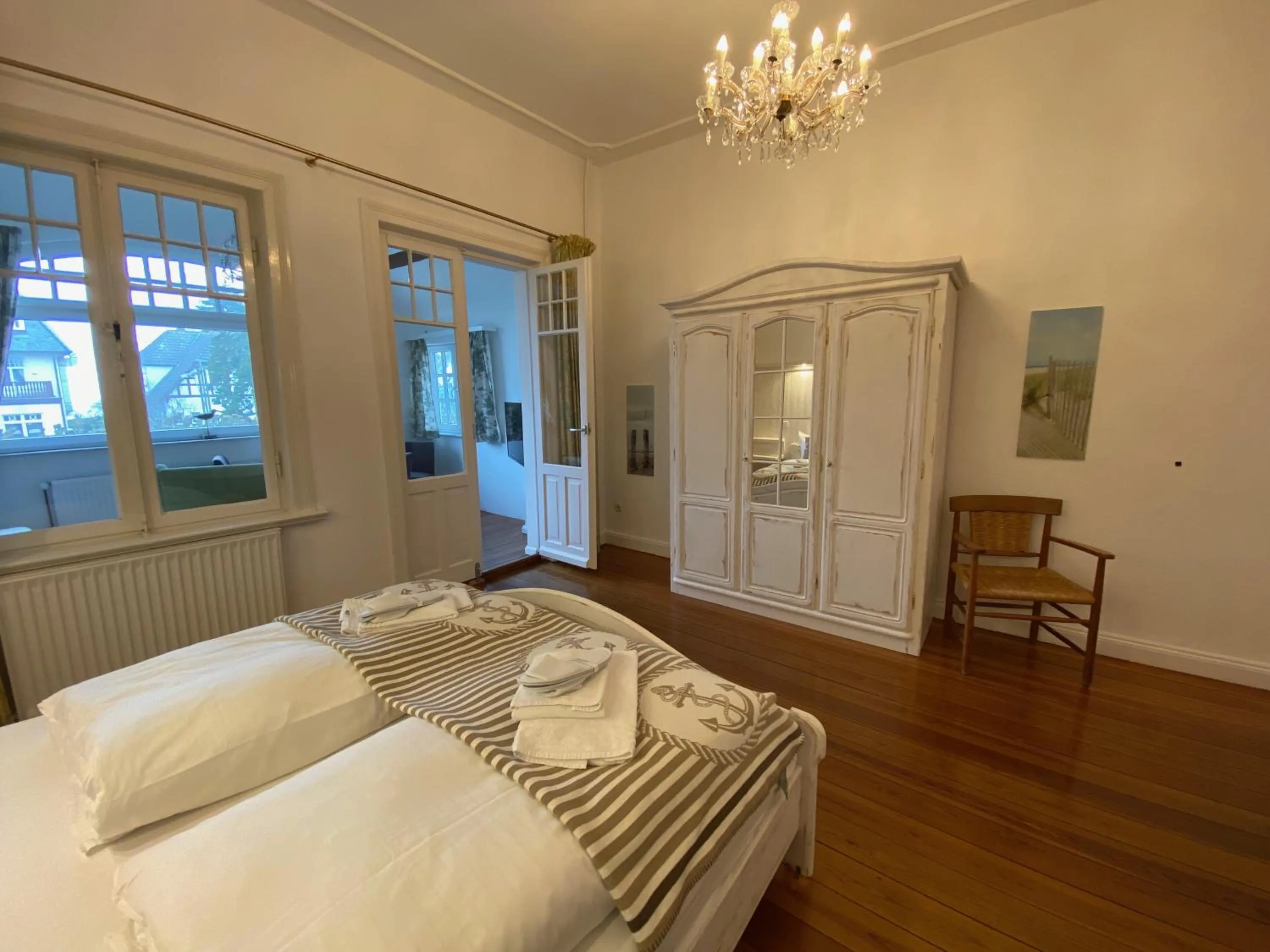 Photo of the whole room, Bed in Villa Pension Strandhaus - adults only