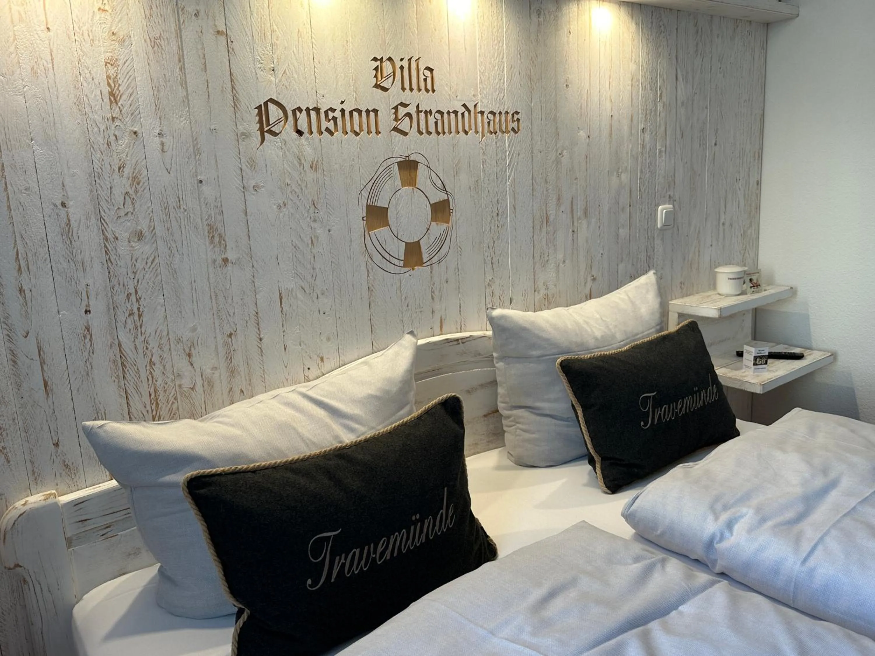 Bedroom in Villa Pension Strandhaus - adults only