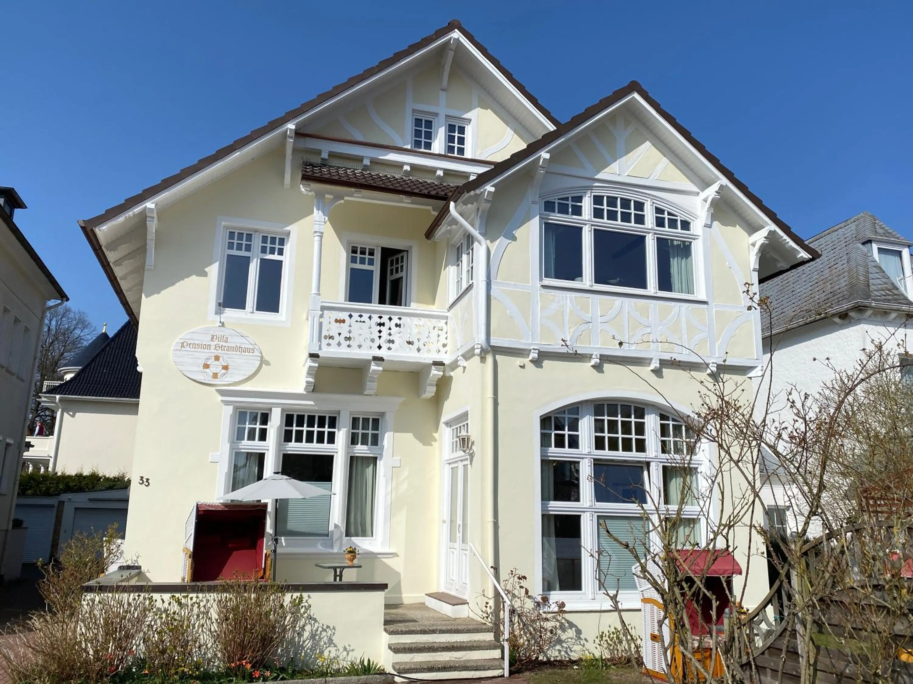 Property building in Villa Pension Strandhaus - adults only