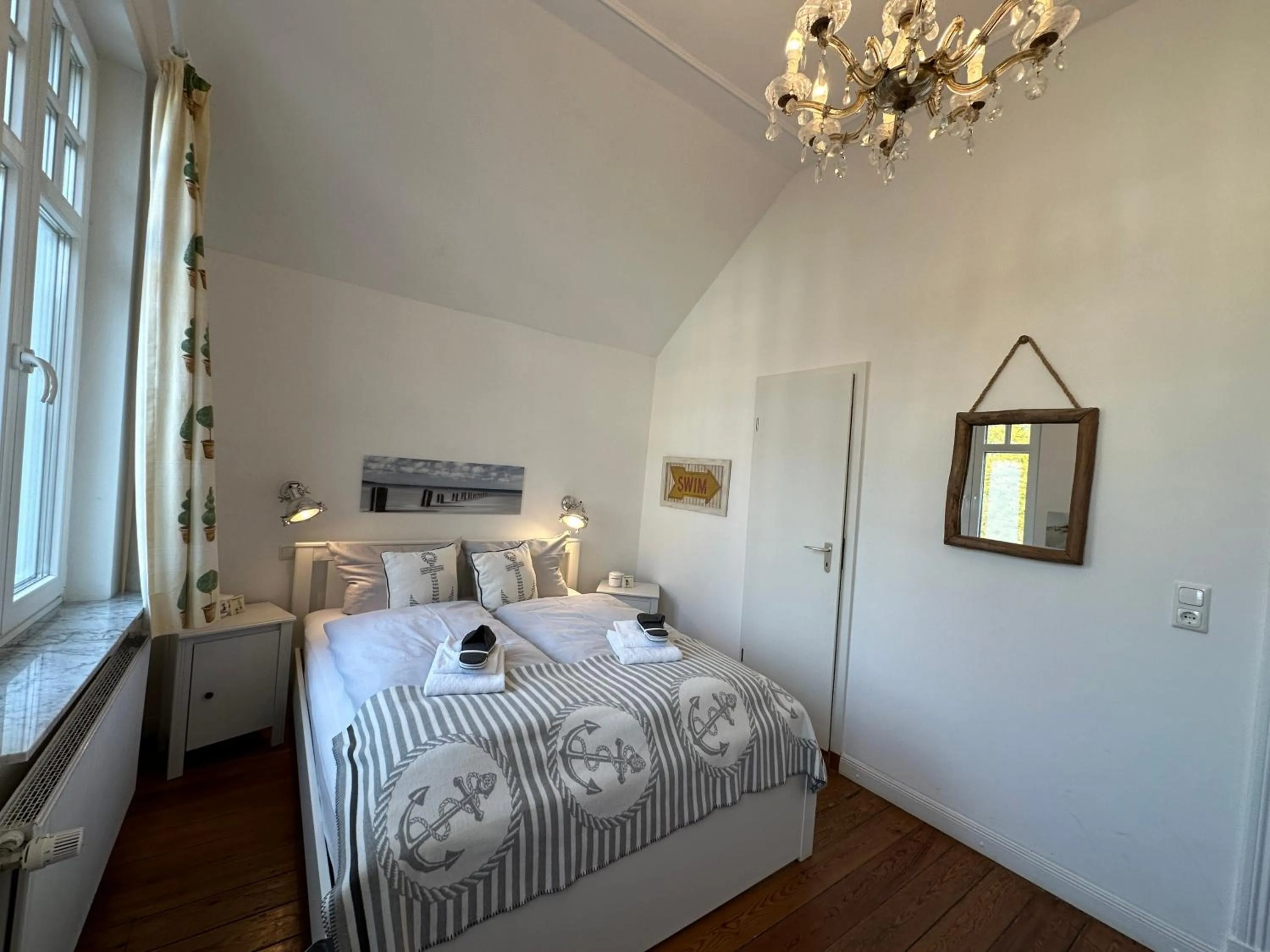 Photo of the whole room, Bed in Villa Pension Strandhaus - adults only