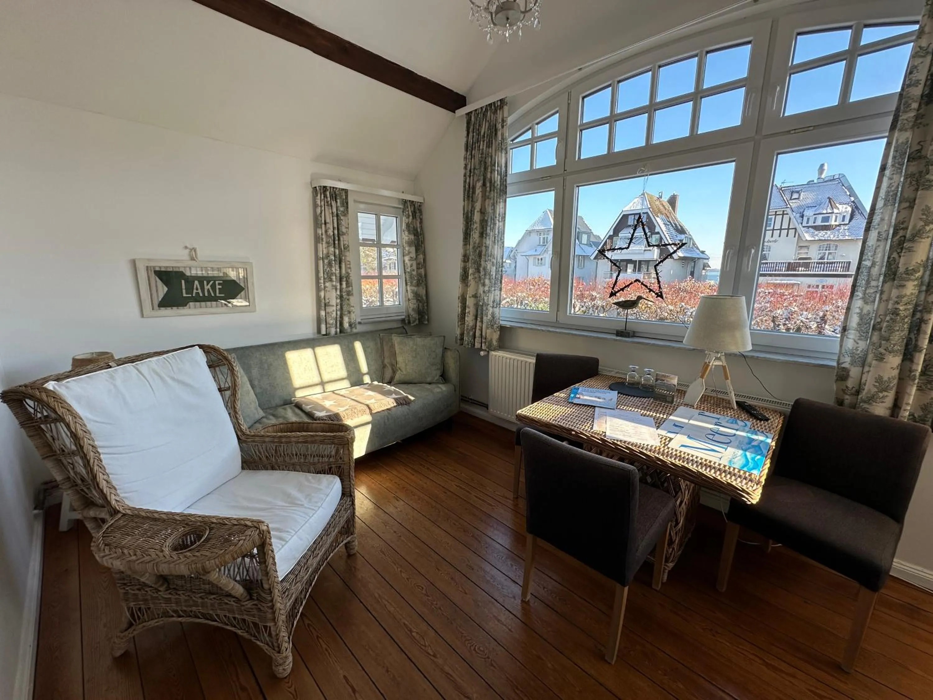 Living room in Villa Pension Strandhaus - adults only