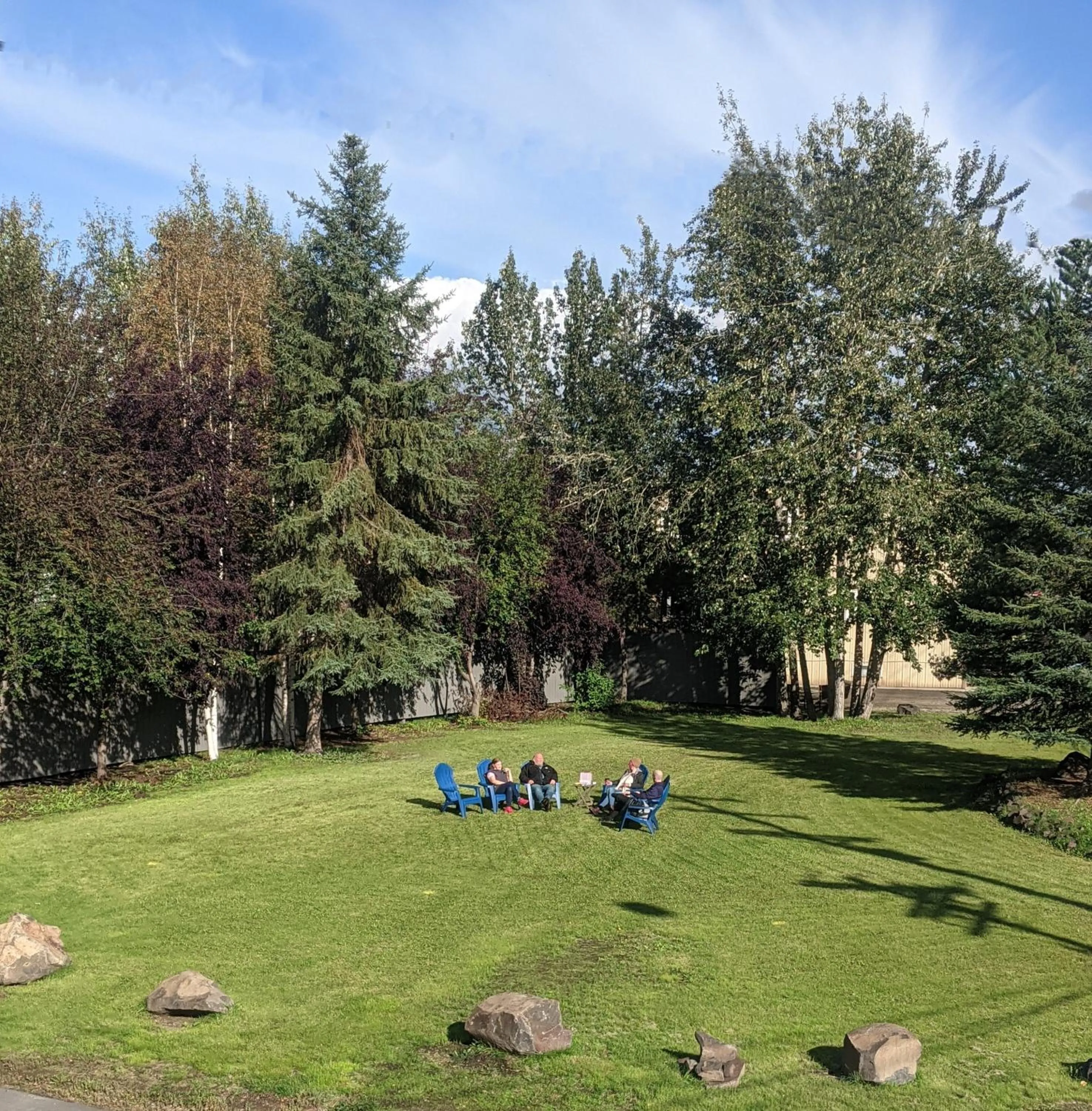 People in Golden North Inn