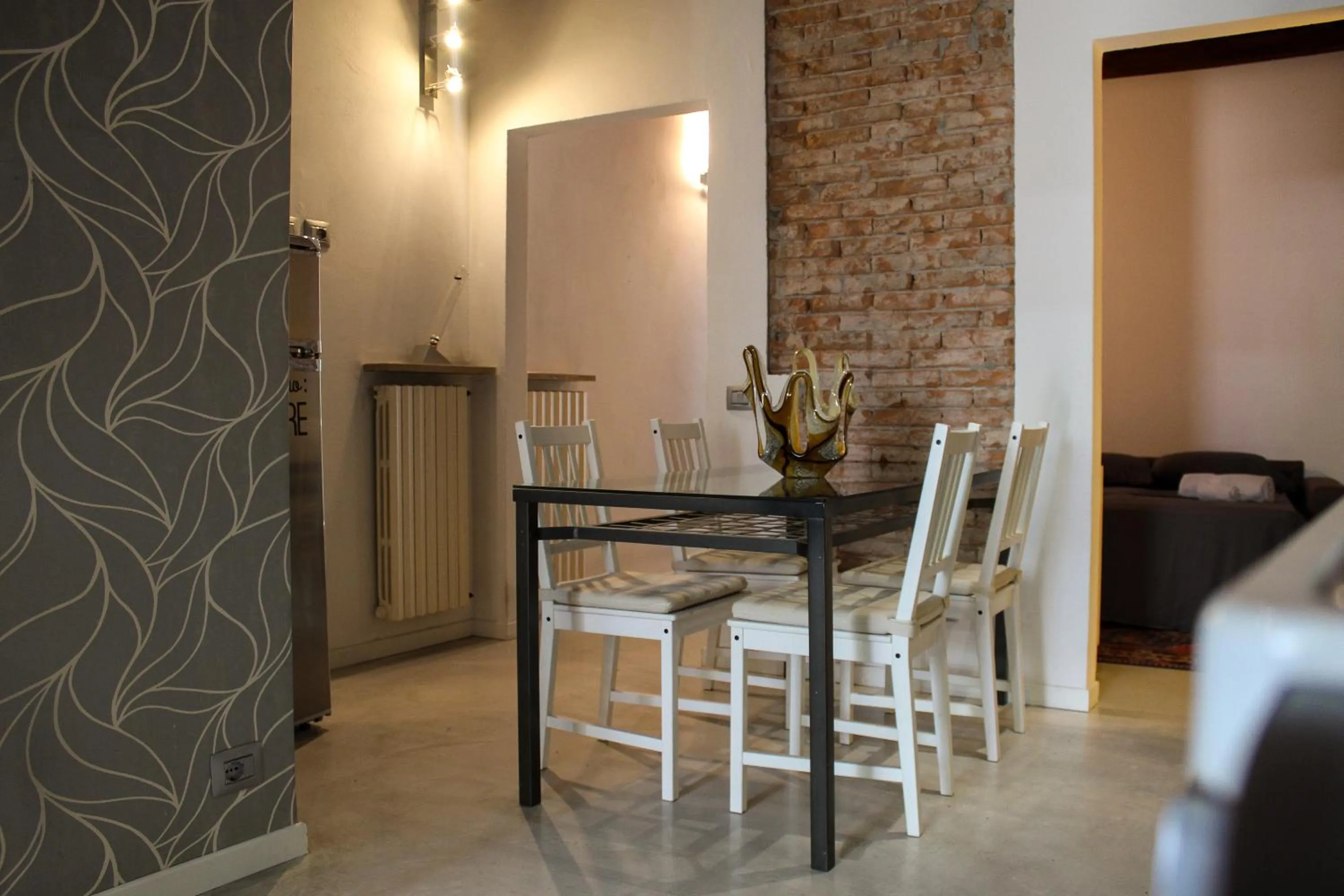 Kitchen or kitchenette in Dimora Storica nel Cuore di Bergamo