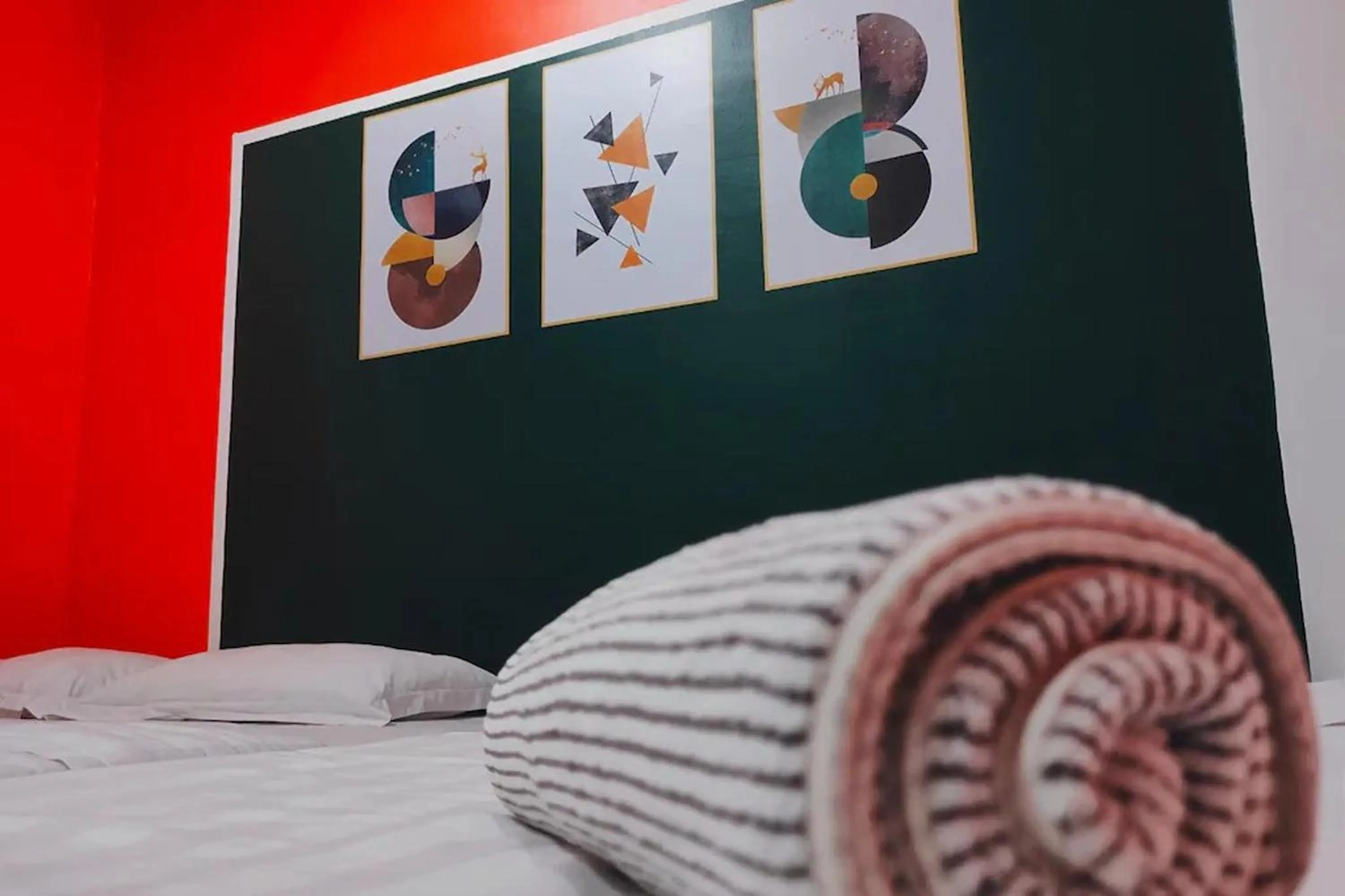 Bed in BR Parklands Hotel