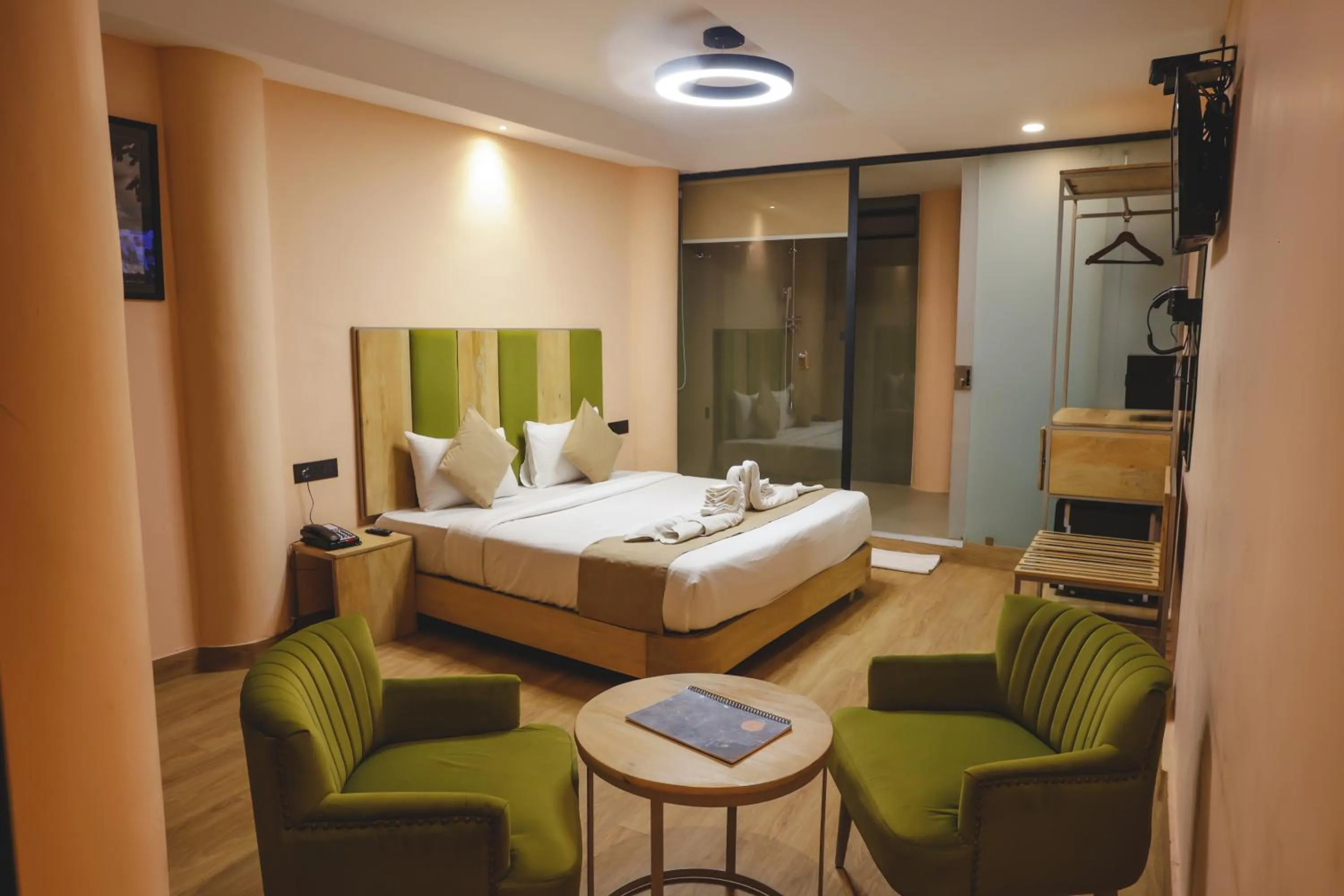 Bed in Hotel Dodas Palace