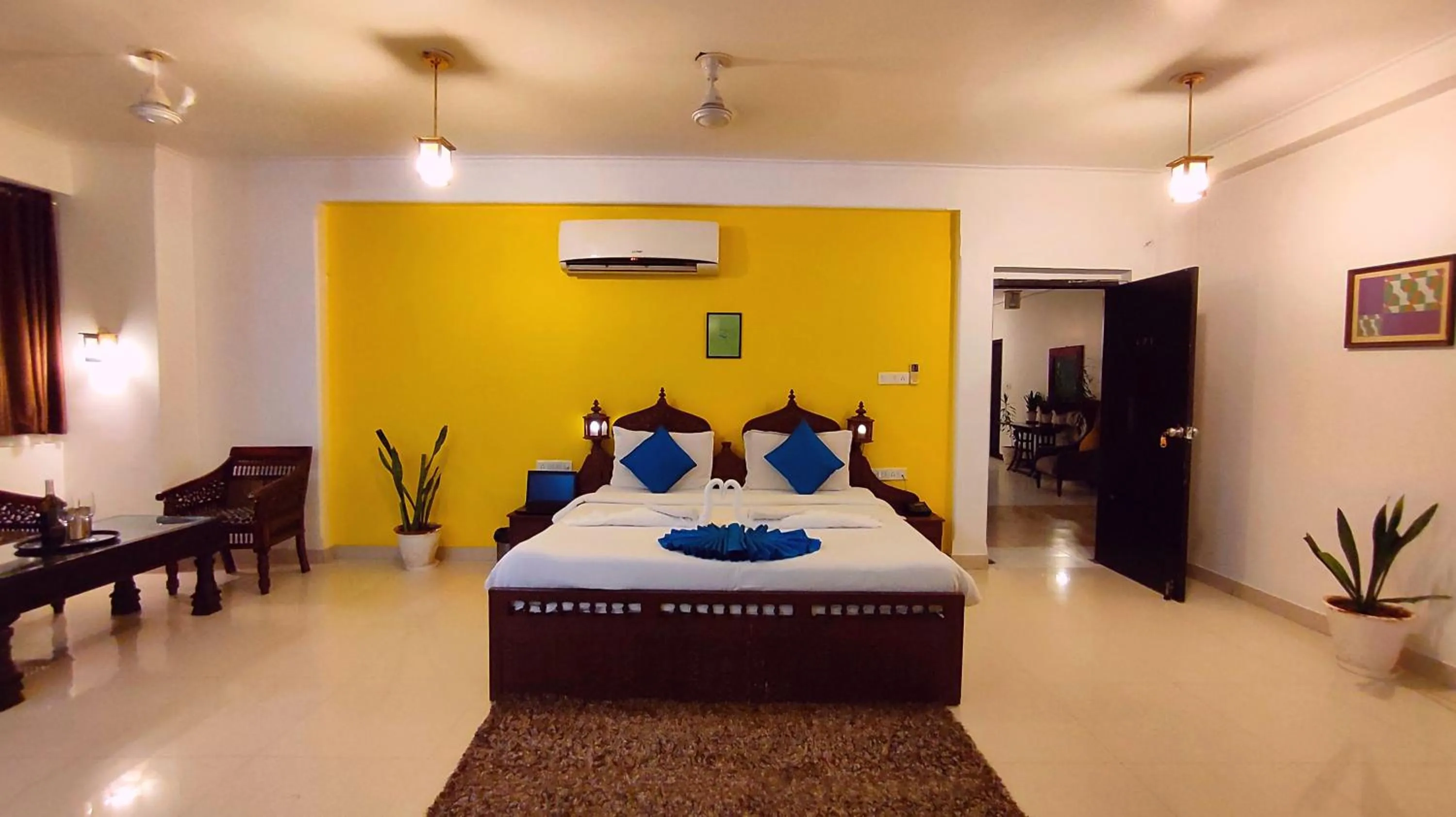 Bedroom, Bed in Hotel Dodas Palace