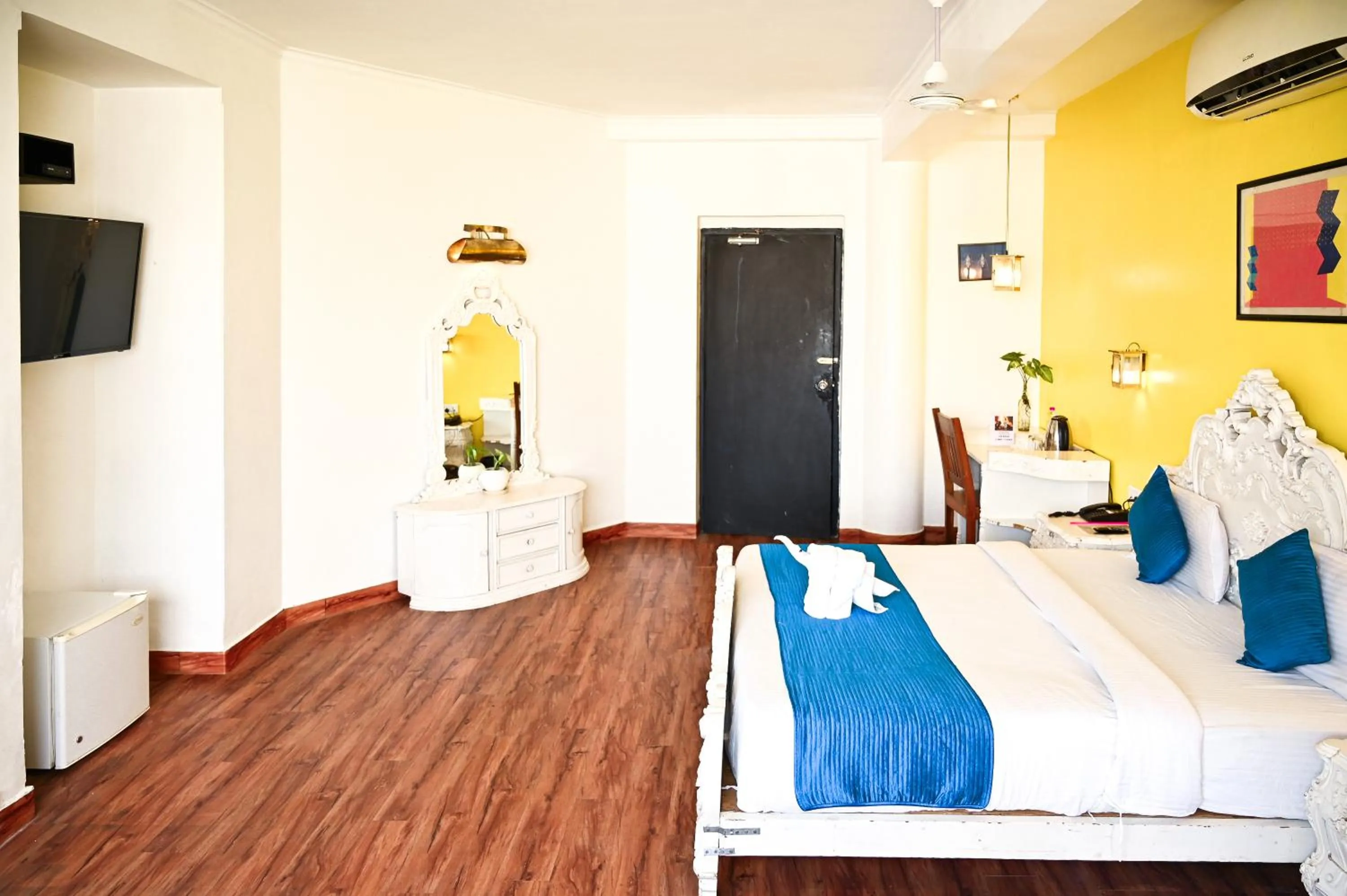 Bed in Hotel Dodas Palace