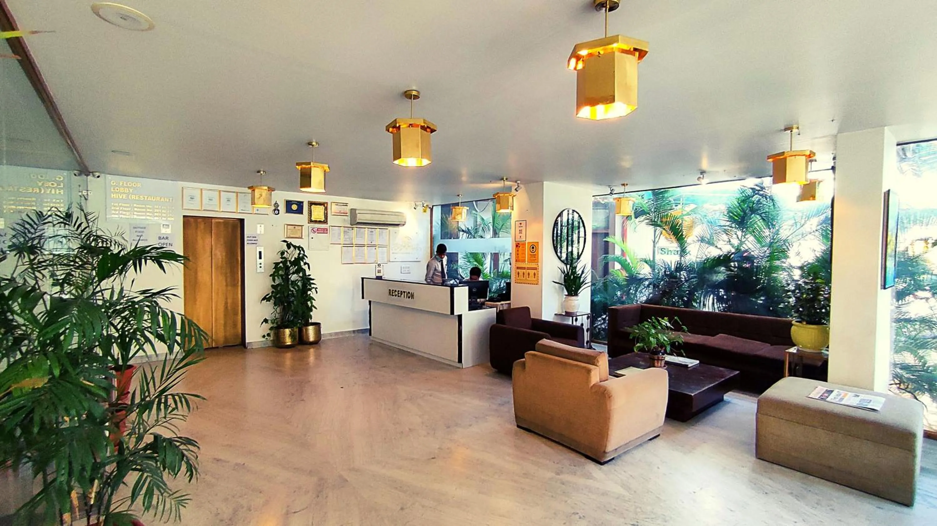 Lobby or reception in Hotel Dodas Palace