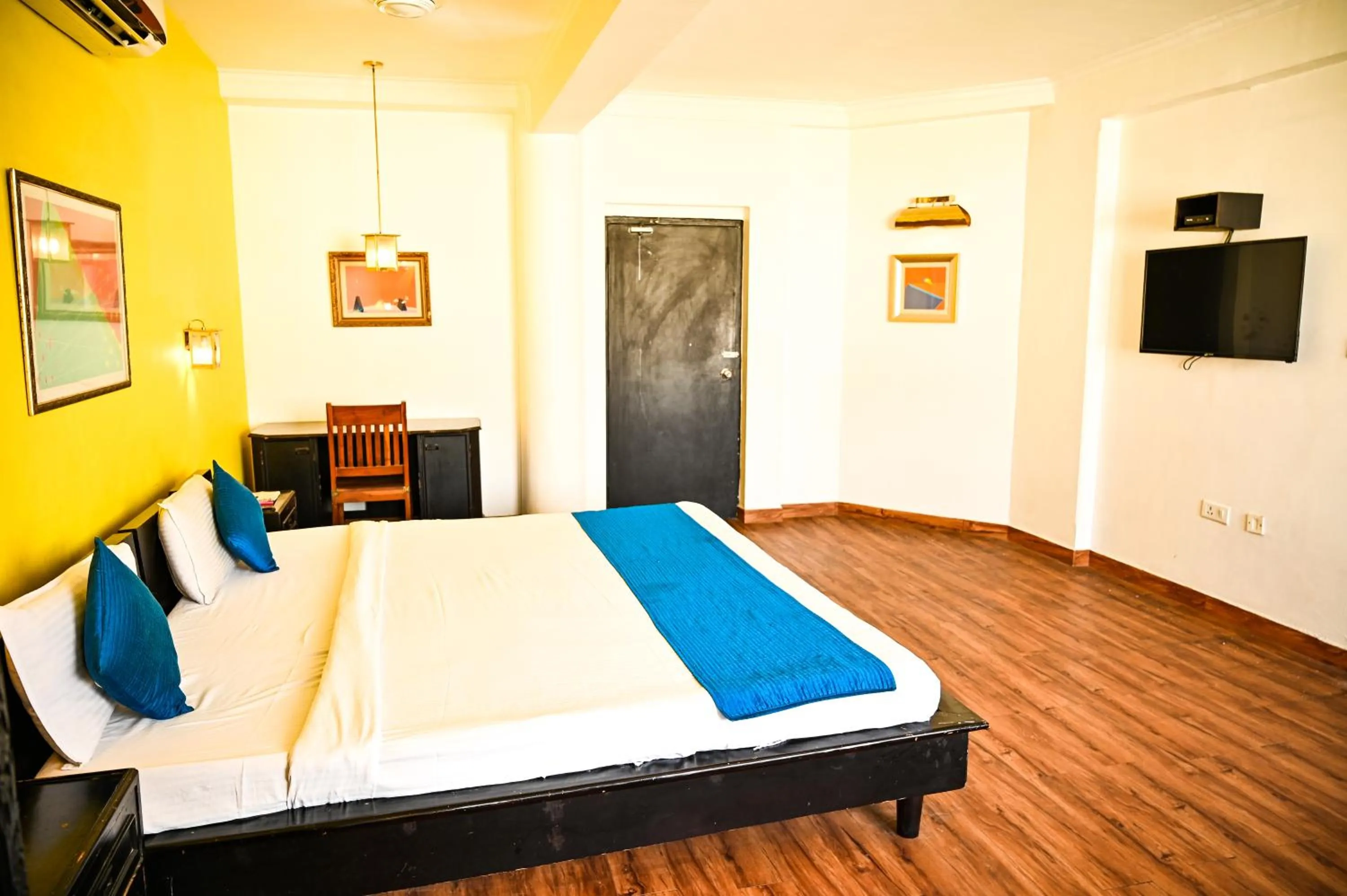 Bed in Hotel Dodas Palace