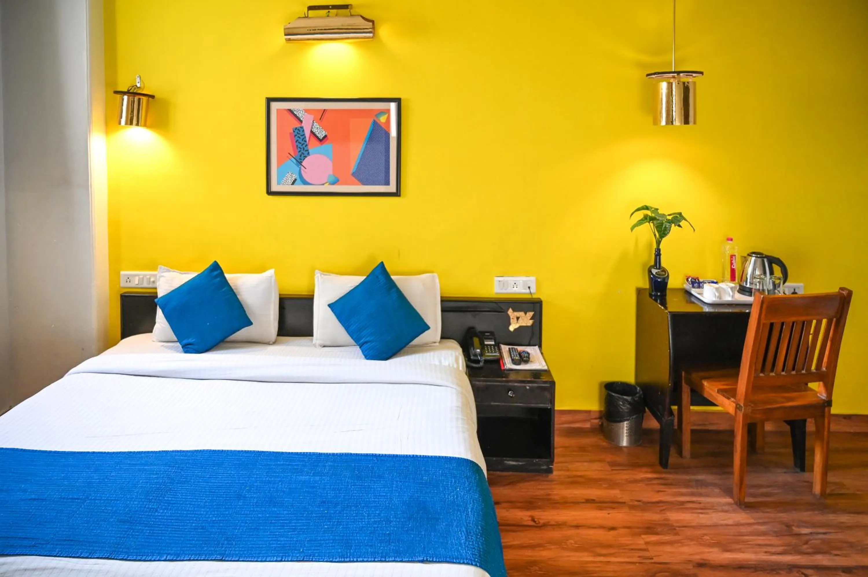 Bed in Hotel Dodas Palace