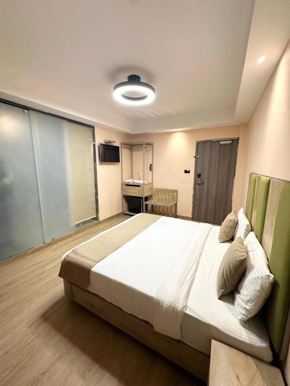 Bed in Hotel Dodas Palace