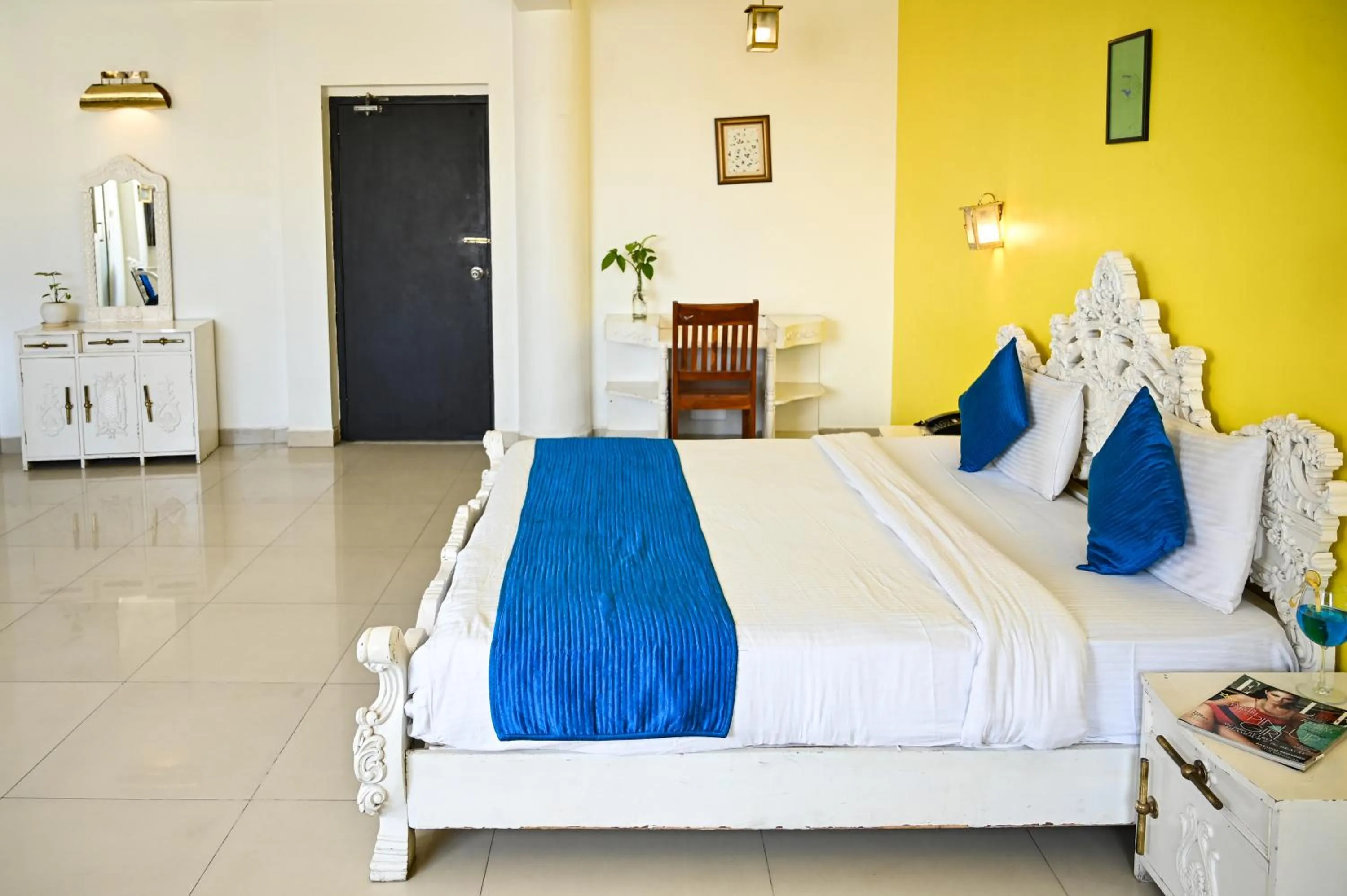 Bed in Hotel Dodas Palace